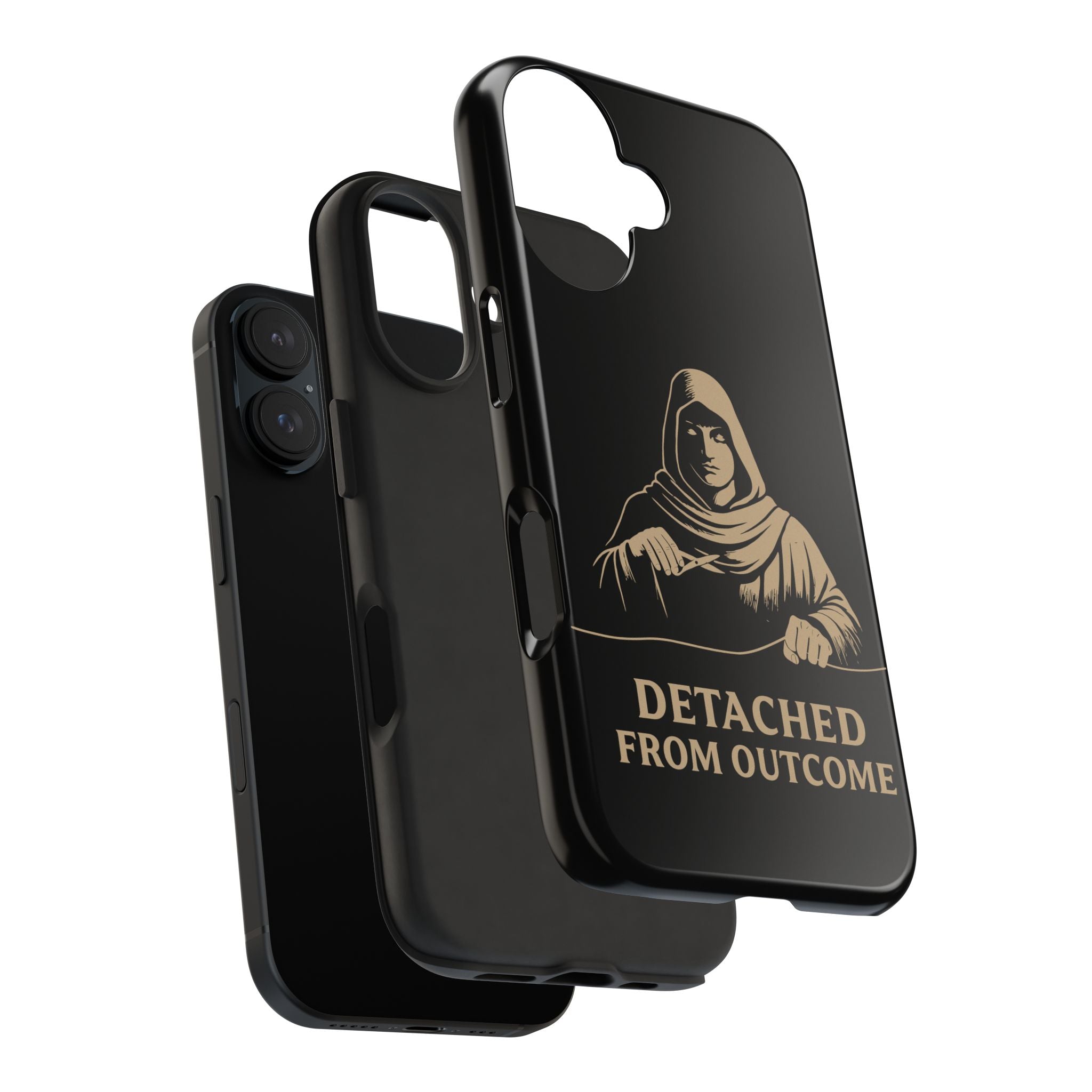 Detached From Outcome Phone Cases
