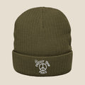 White Protect Your Peace Beanie