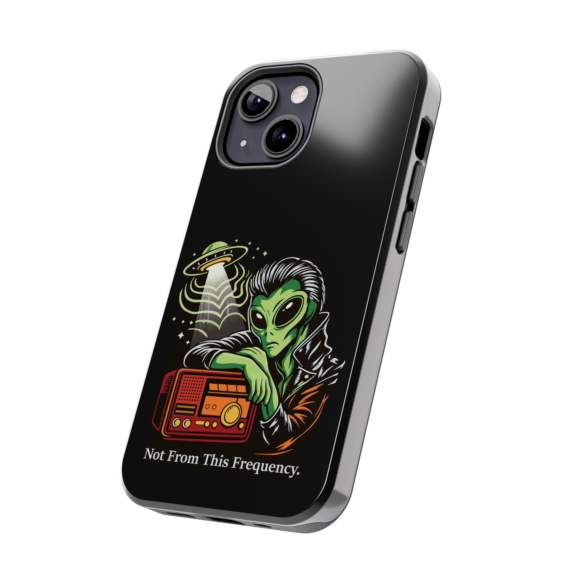 Not From This Frequency Phone Cases