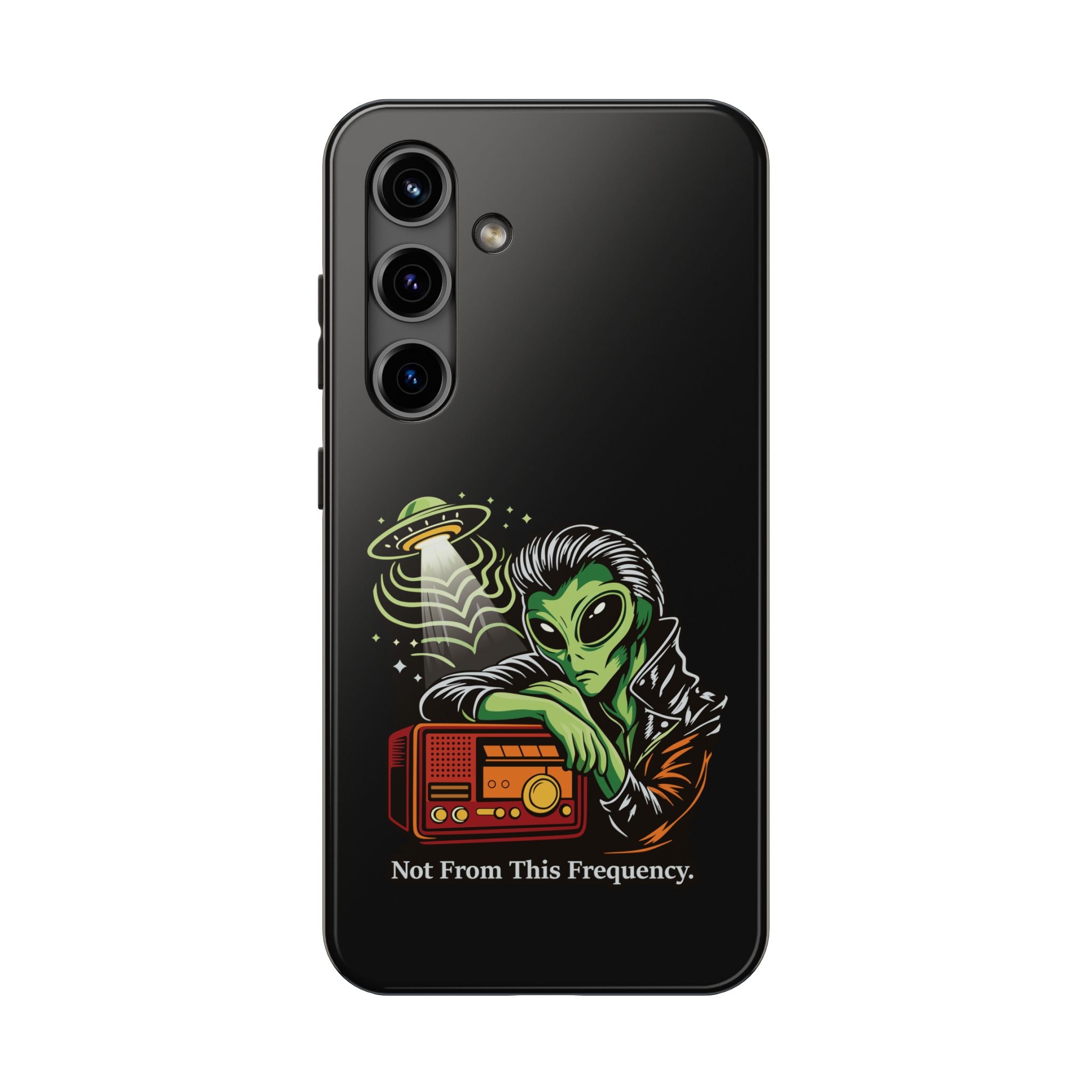 Not From This Frequency Phone Cases