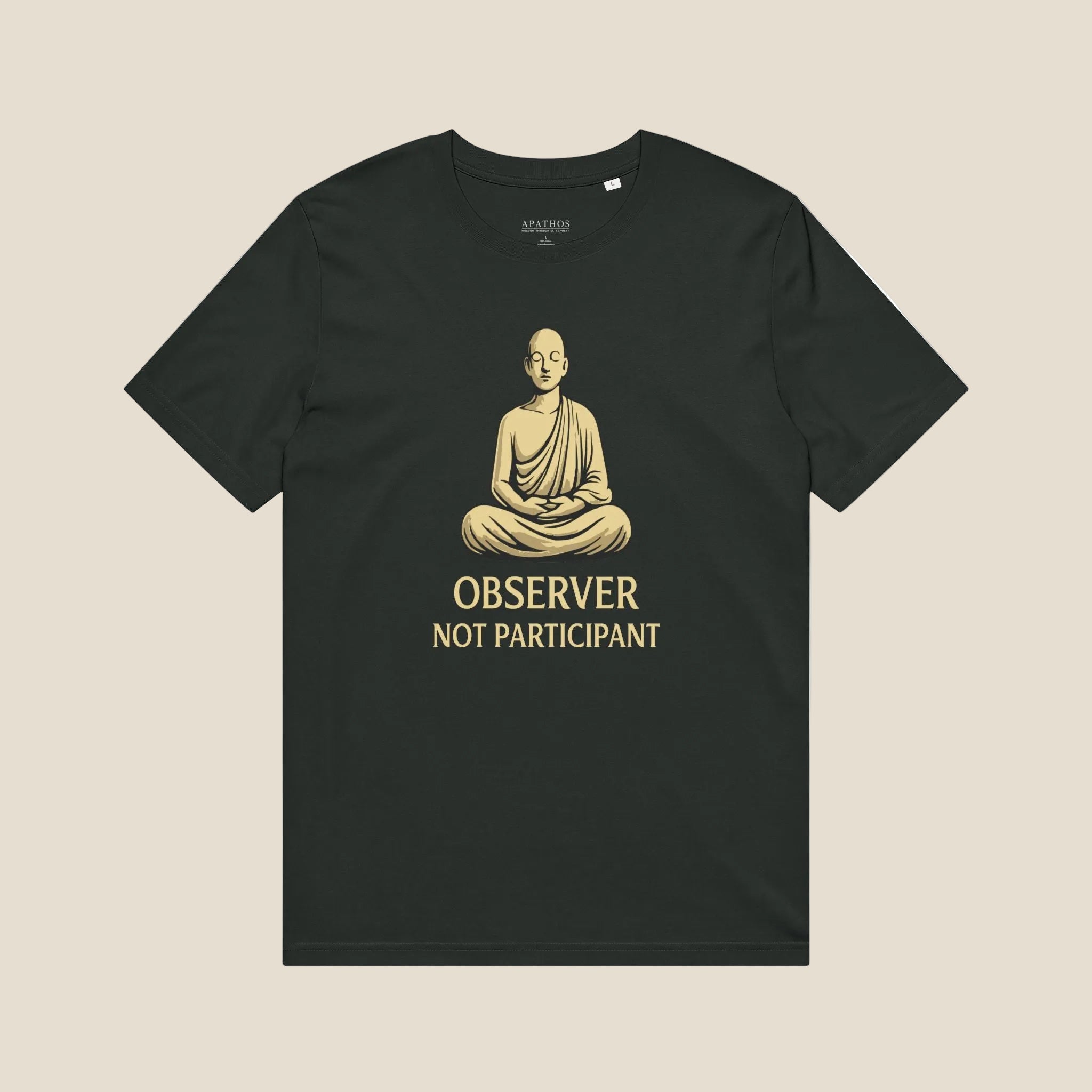 Observer Not Participant Organic Tee