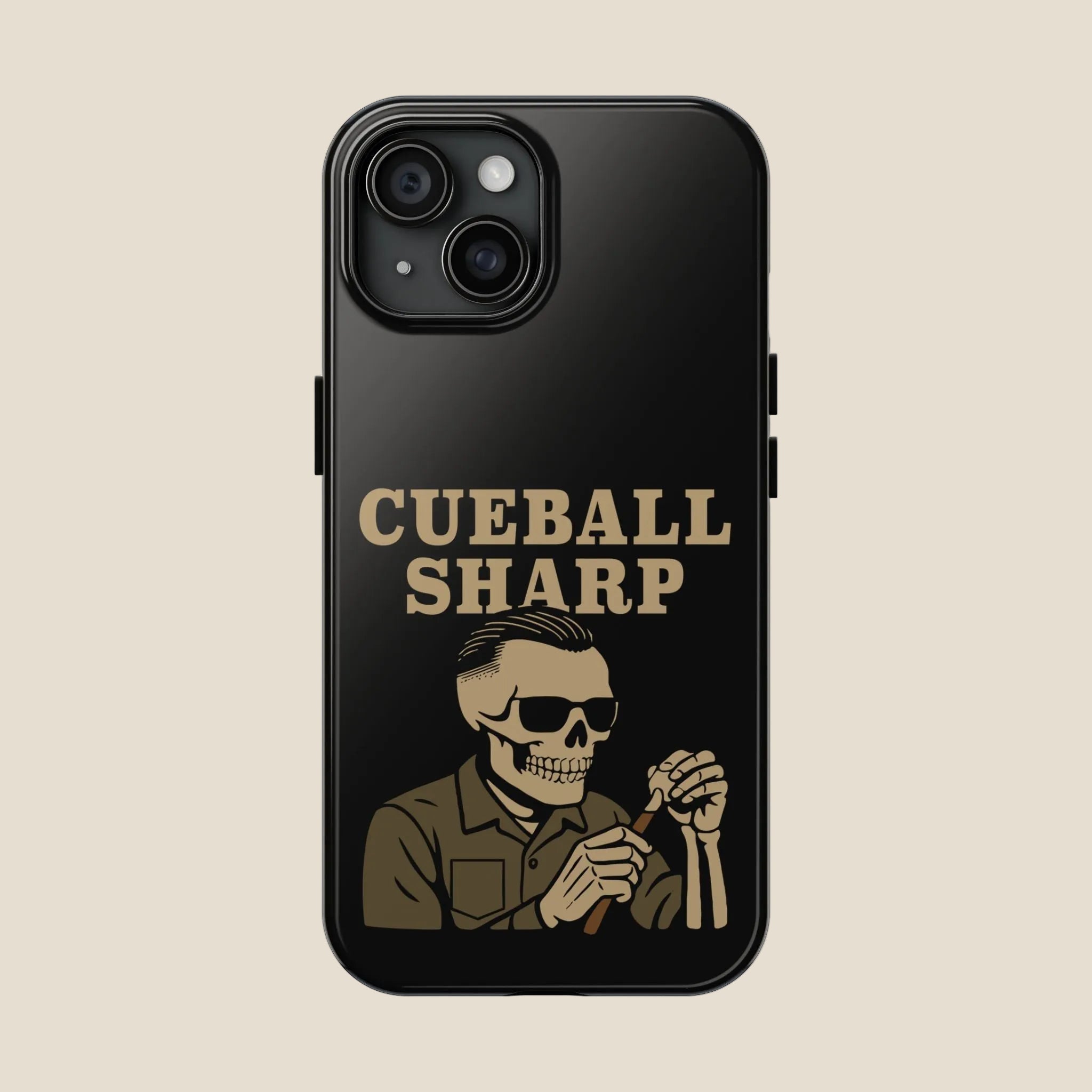 Cueball Sharp Phone Cases