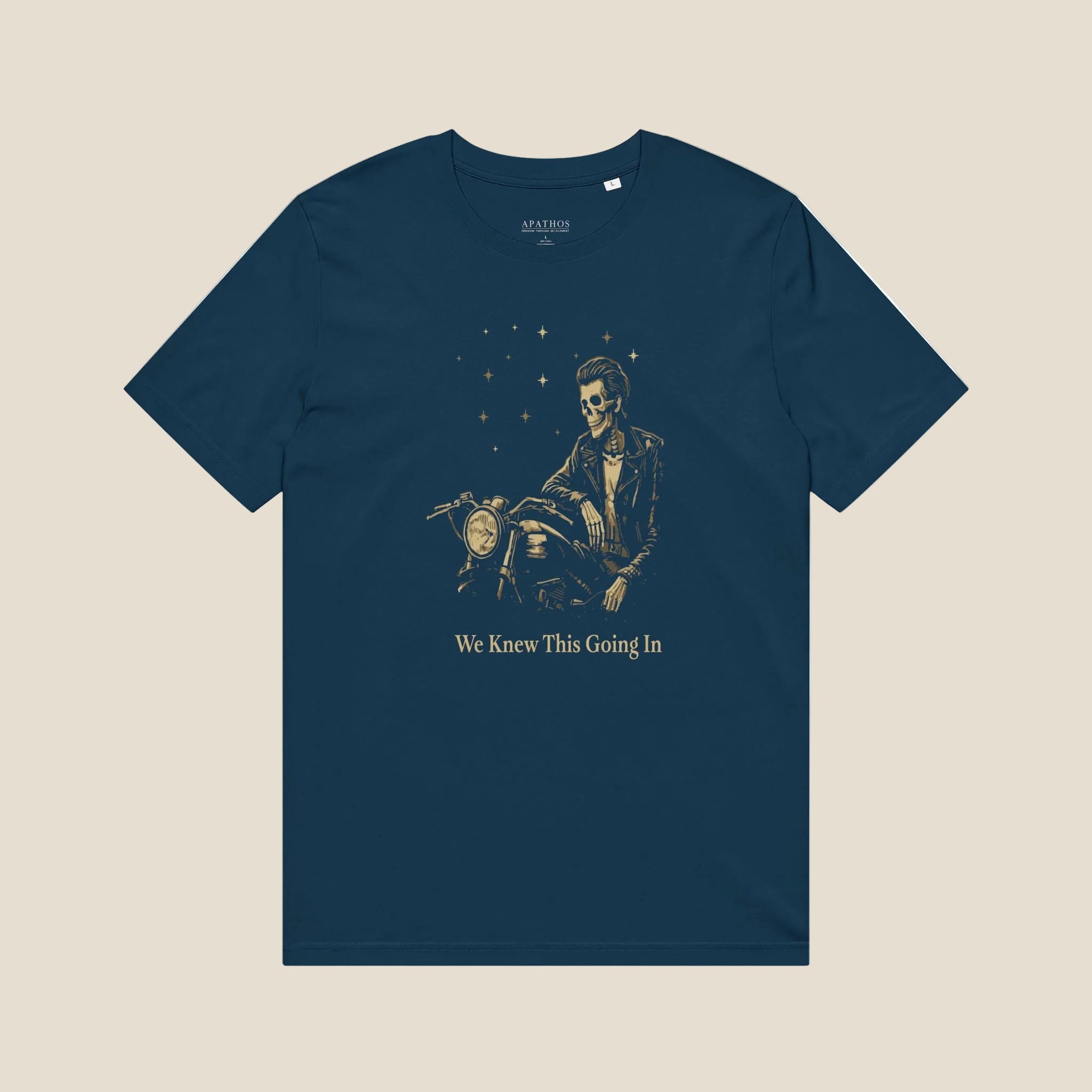 We Knew This Going  In Organic Tee