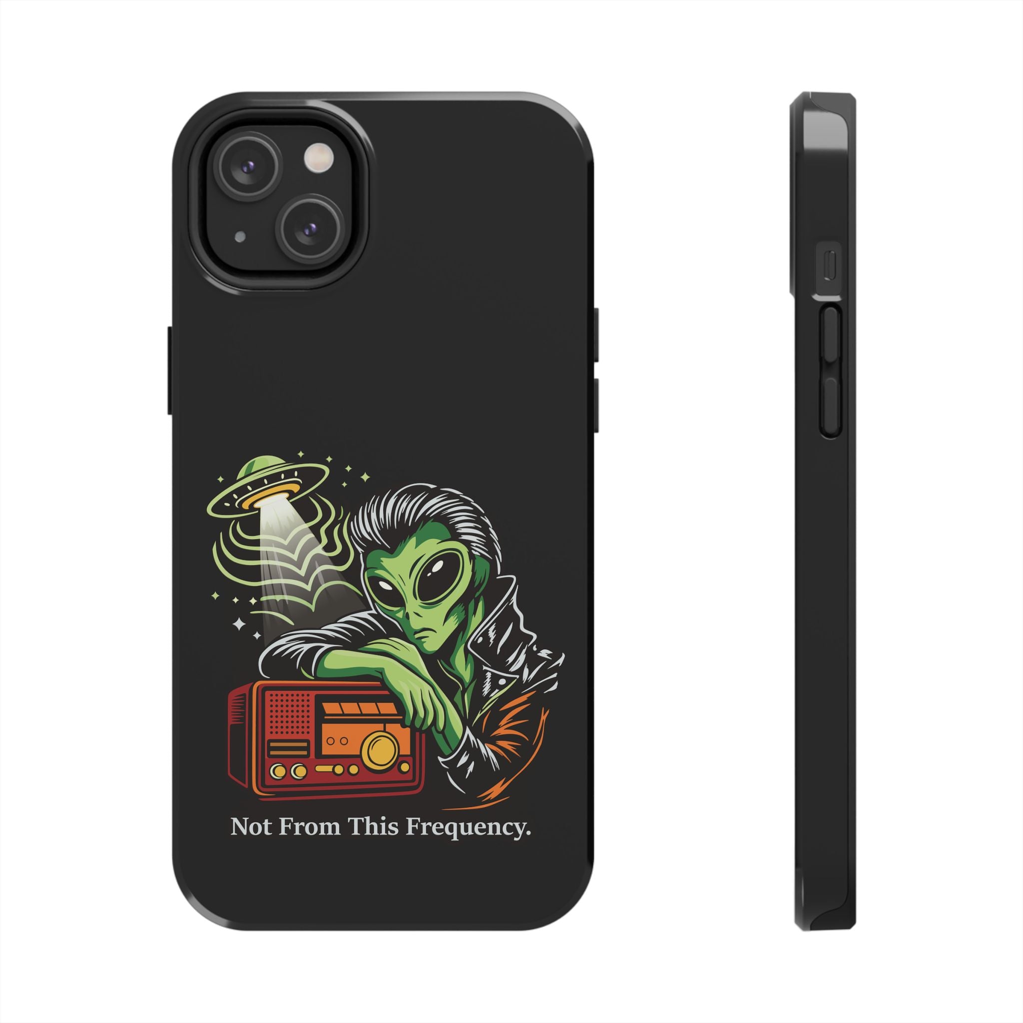 Not From This Frequency Phone Cases