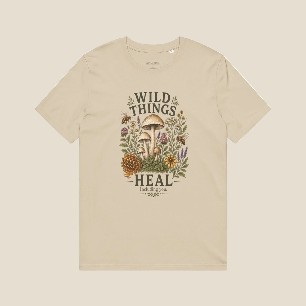 Wild Things Heal Organic Tee