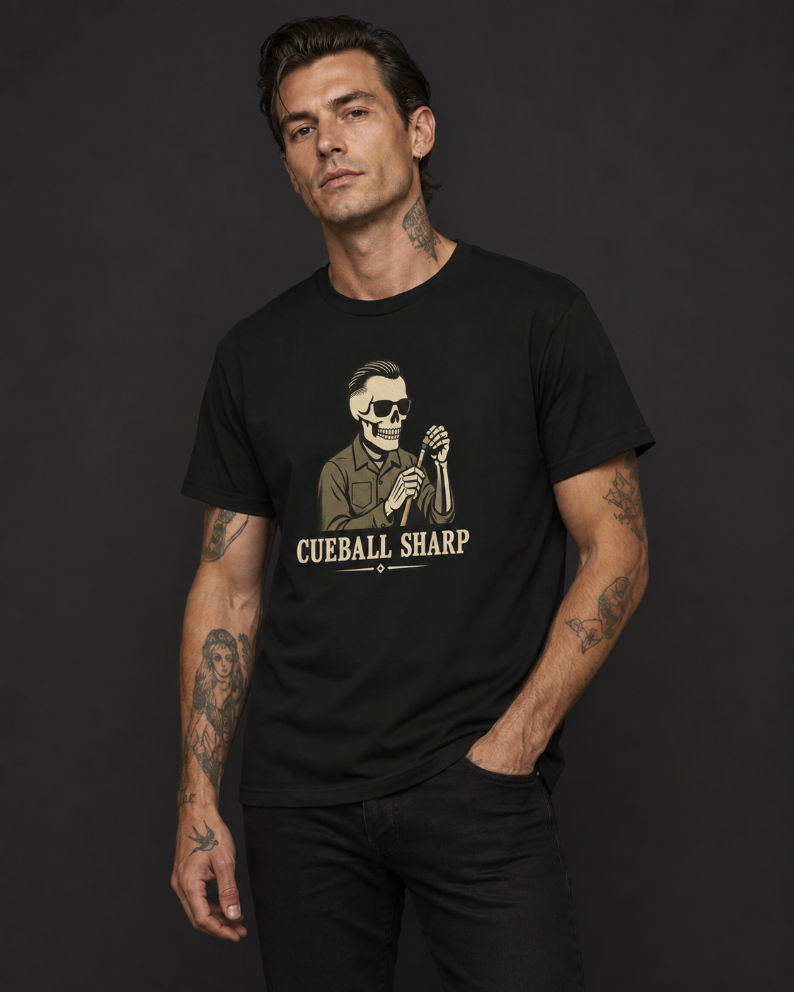 Cueball Sharp Organic Tee