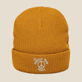 White Protect Your Peace Beanie