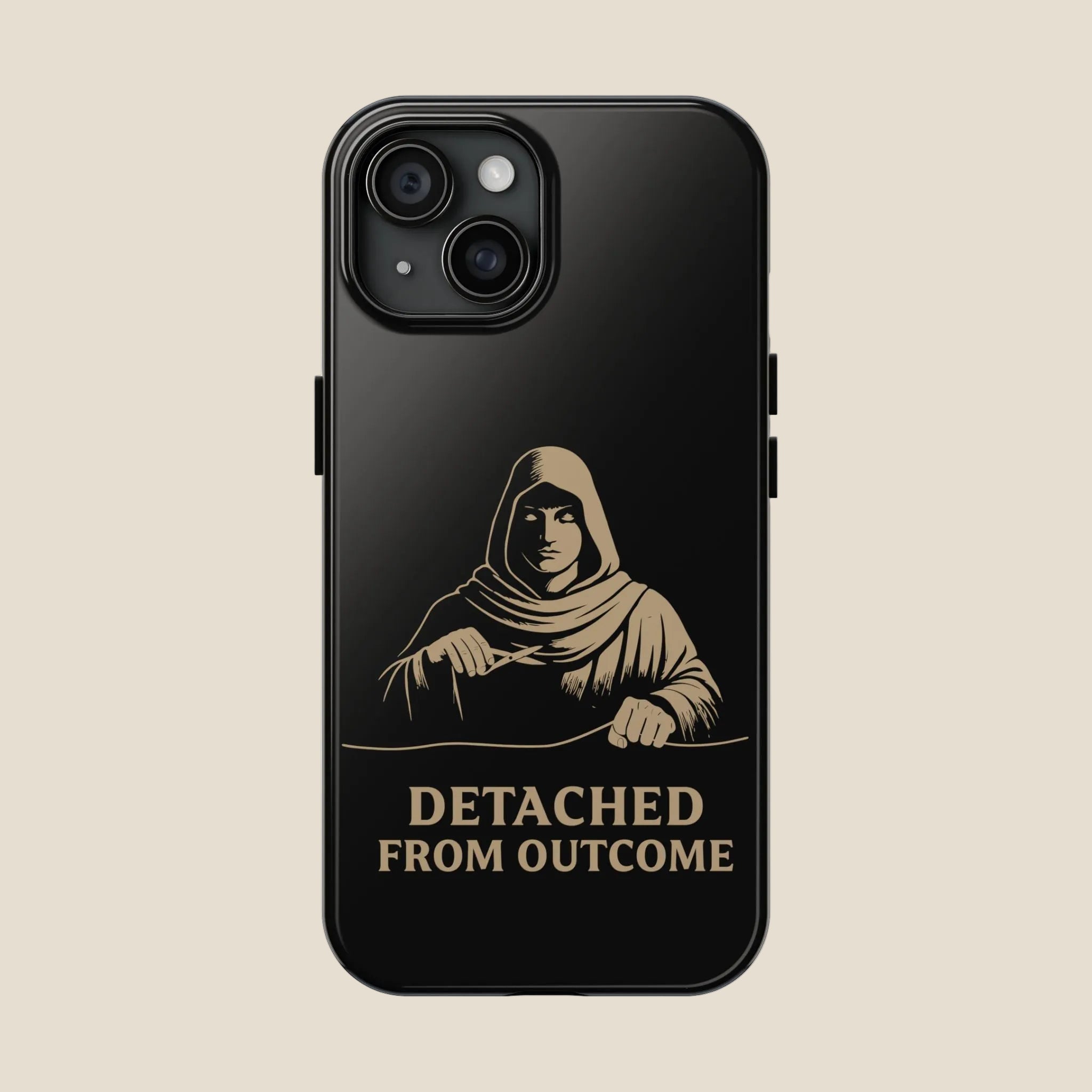 Detached From Outcome Phone Cases