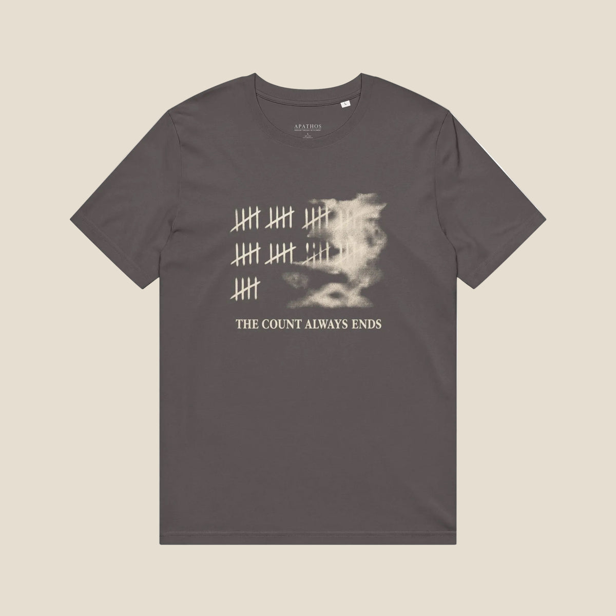 The Count Always Ends Organic Tee