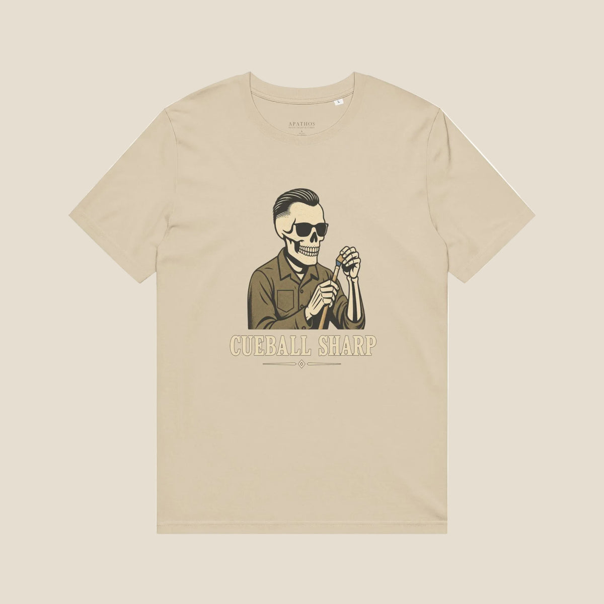 Cueball Sharp Organic Tee