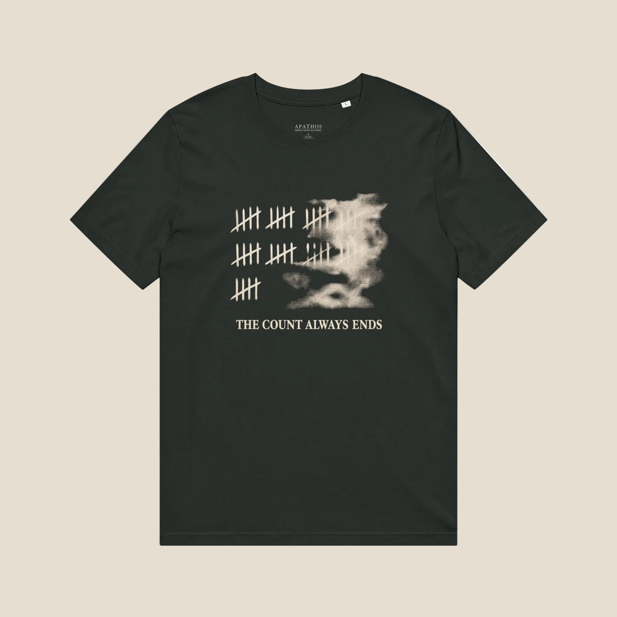 The Count Always Ends Organic Tee