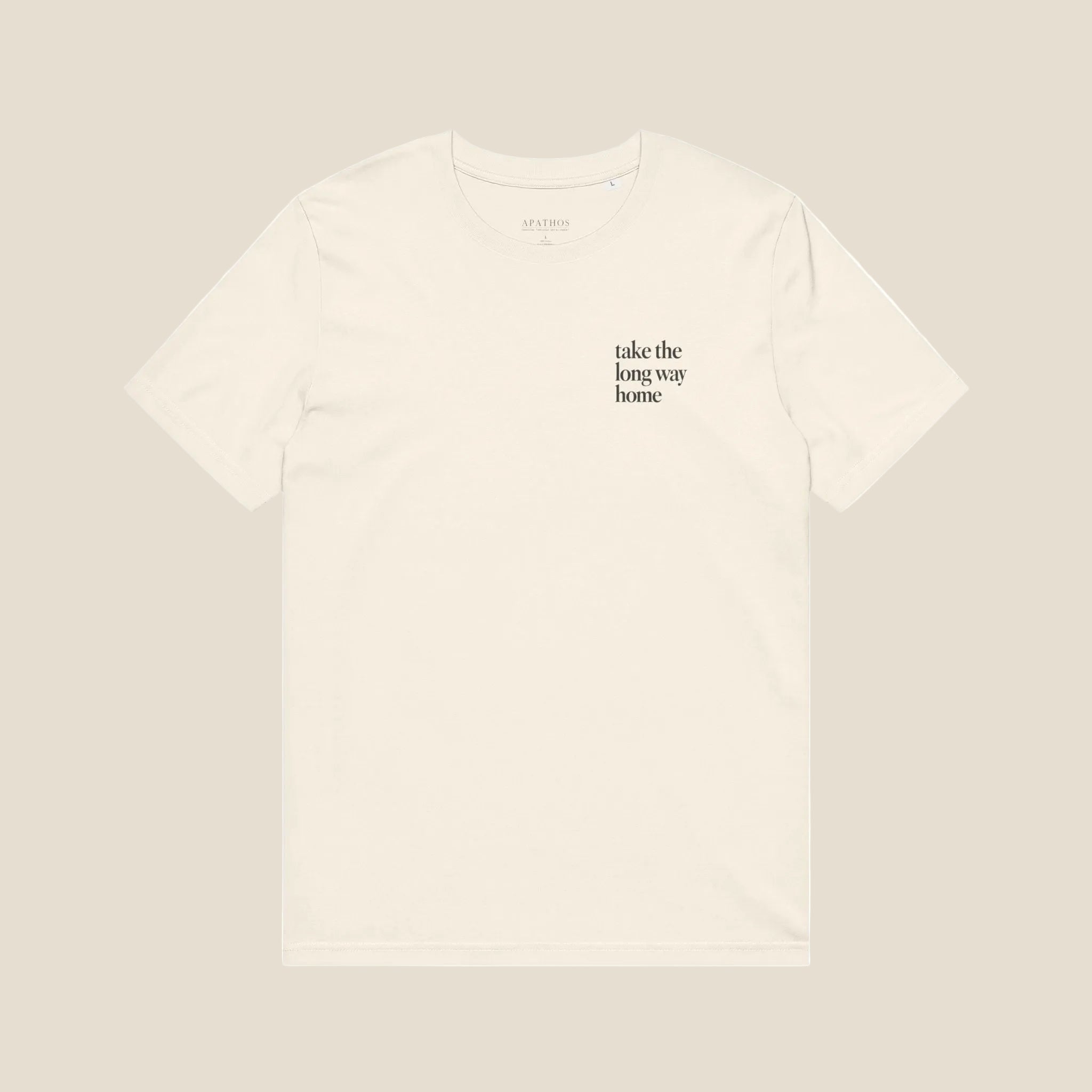 Take The Long Way Home Organic Tee