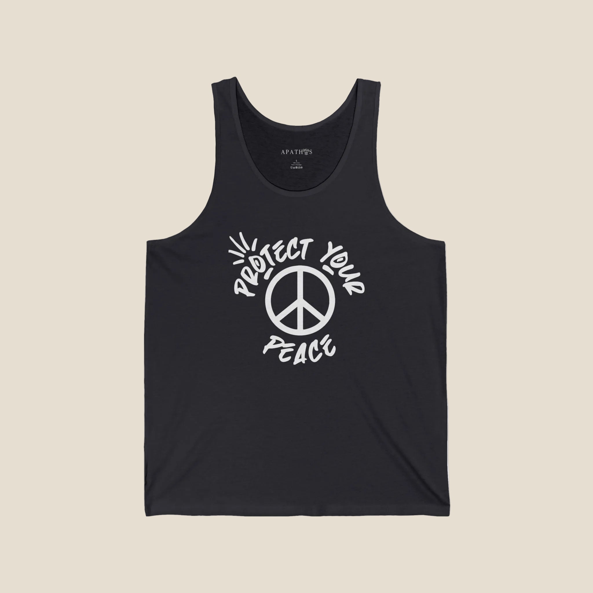 Protect Your Peace Logo Tank
