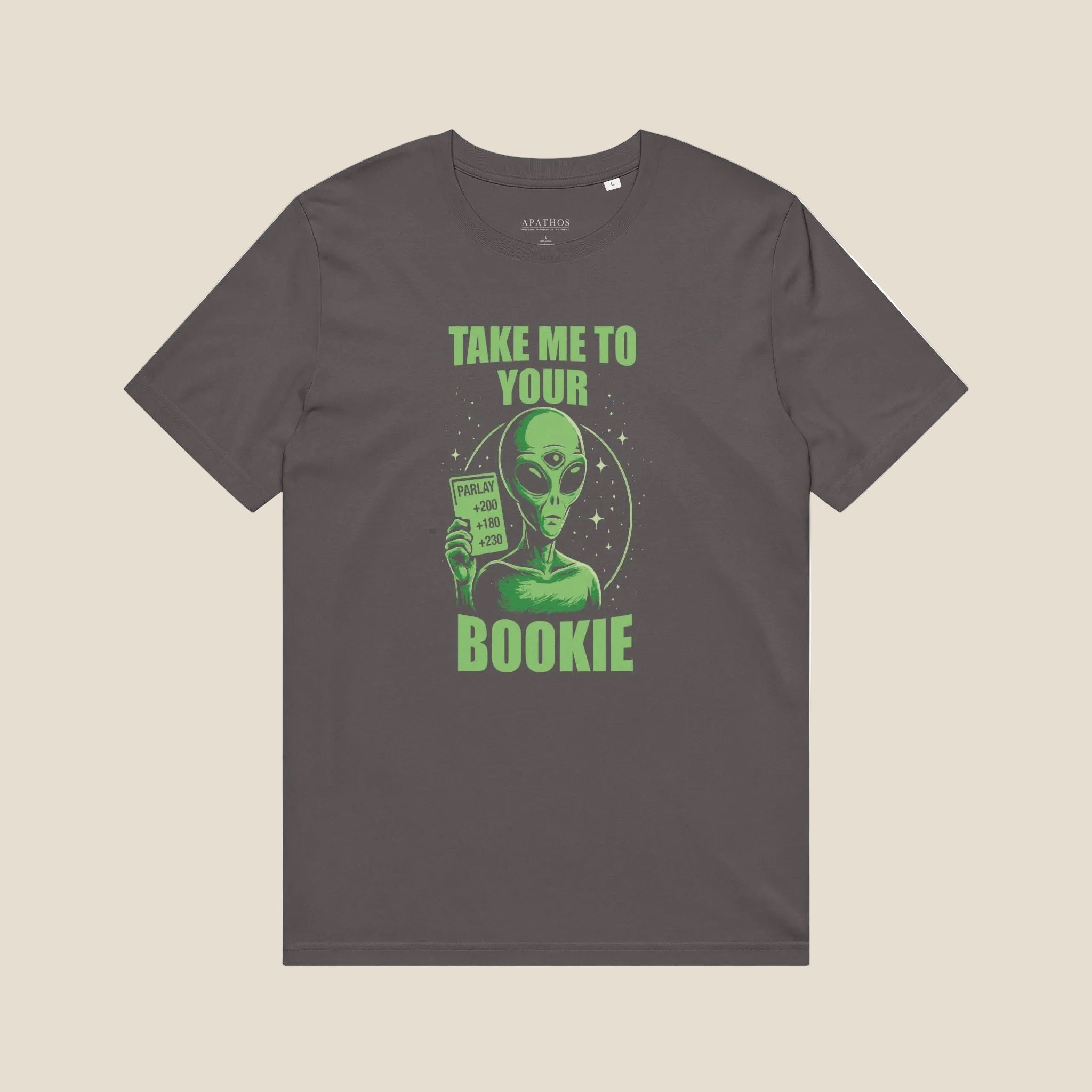 Take Me To Your Bookie Organic Tee