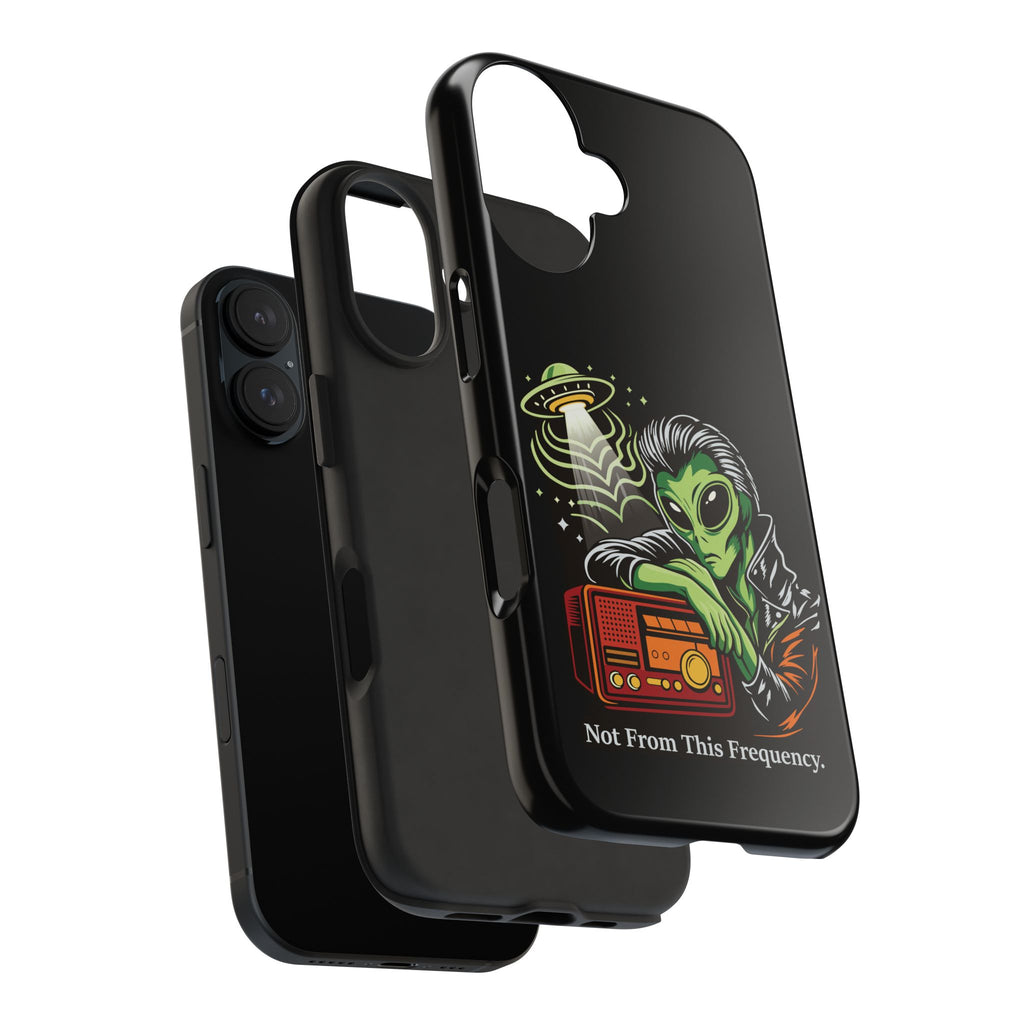 Not From This Frequency Phone Cases
