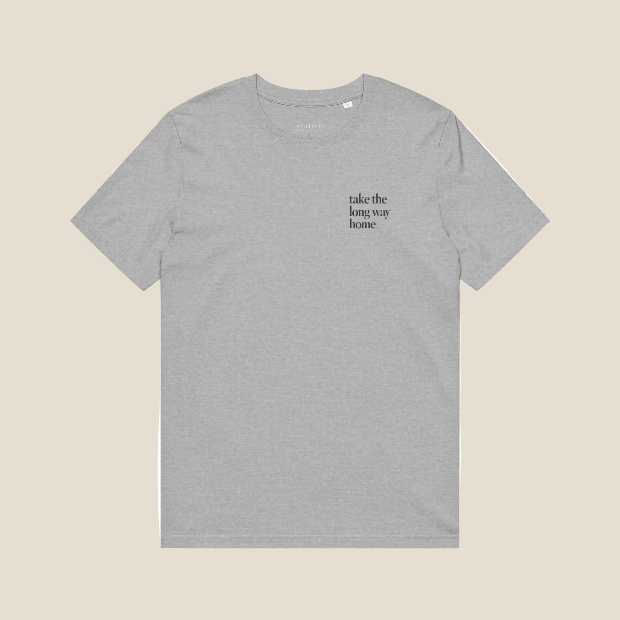 Take The Long Way Home Organic Tee