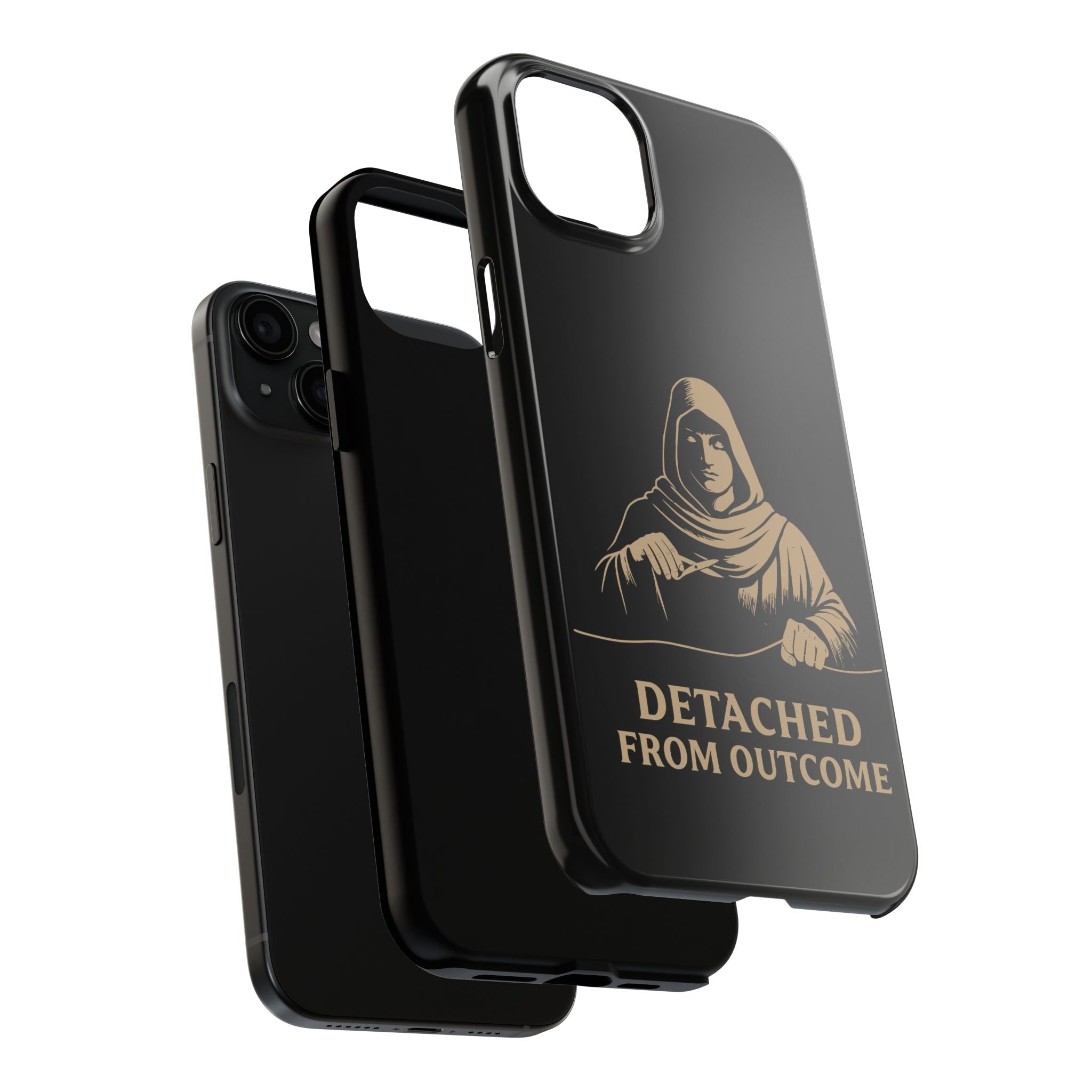 Detached From Outcome Phone Cases