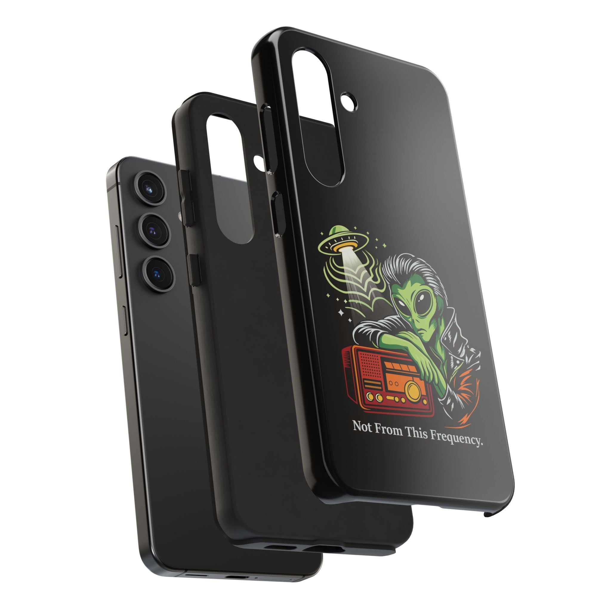 Not From This Frequency Phone Cases