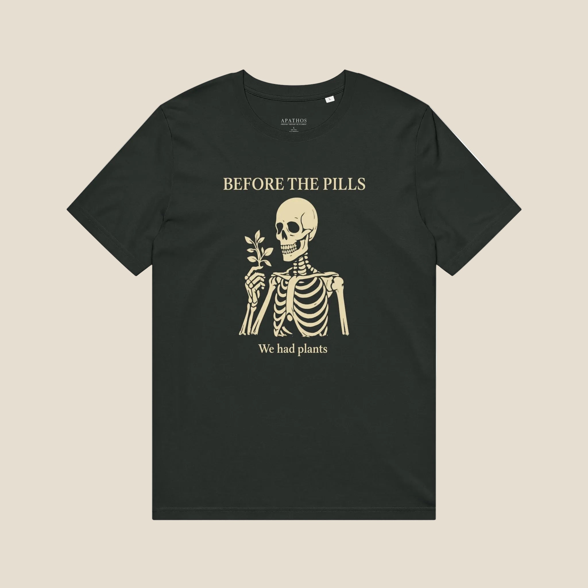 Before The Pills Organic Tee