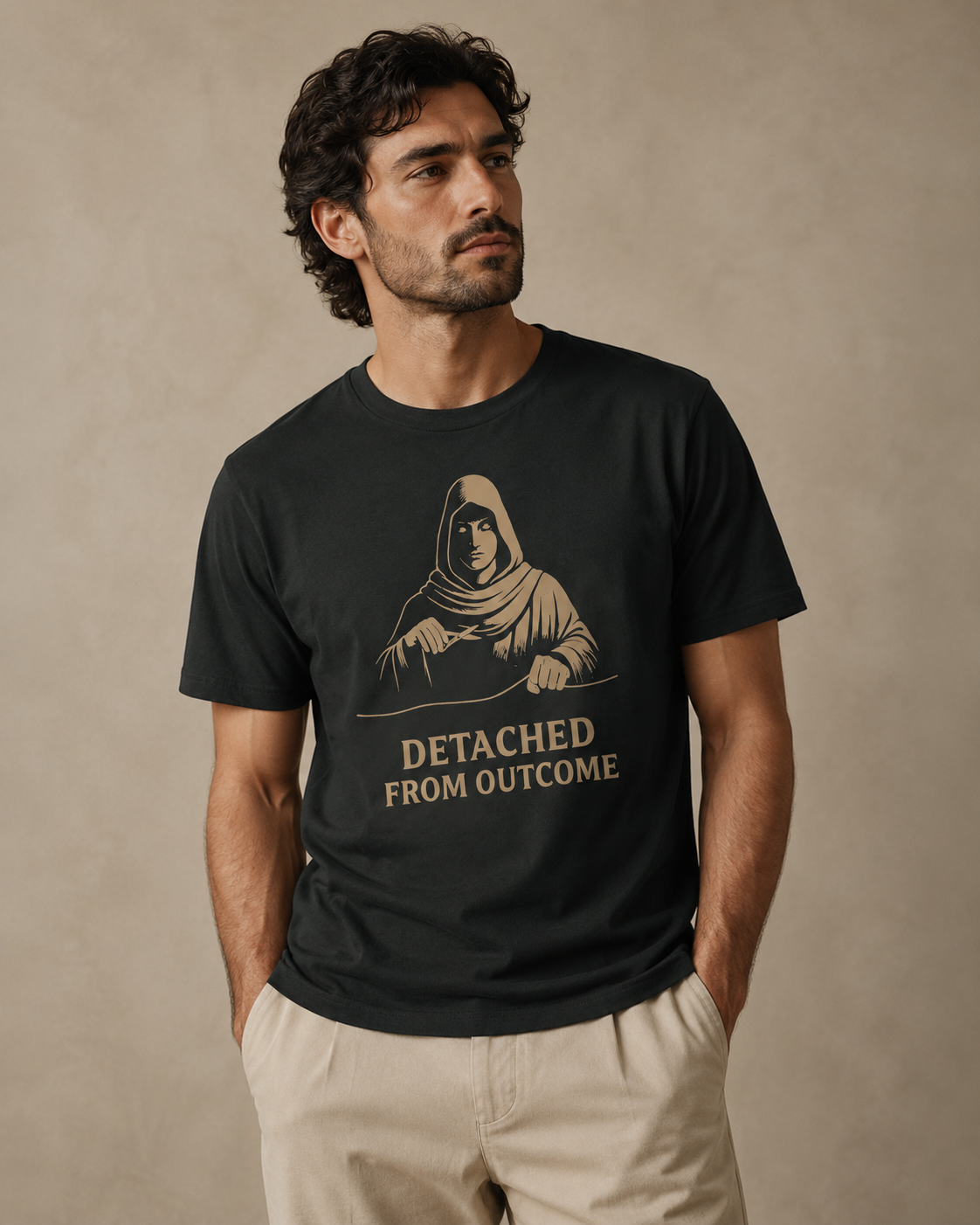Detached From Outcome Organic Tee