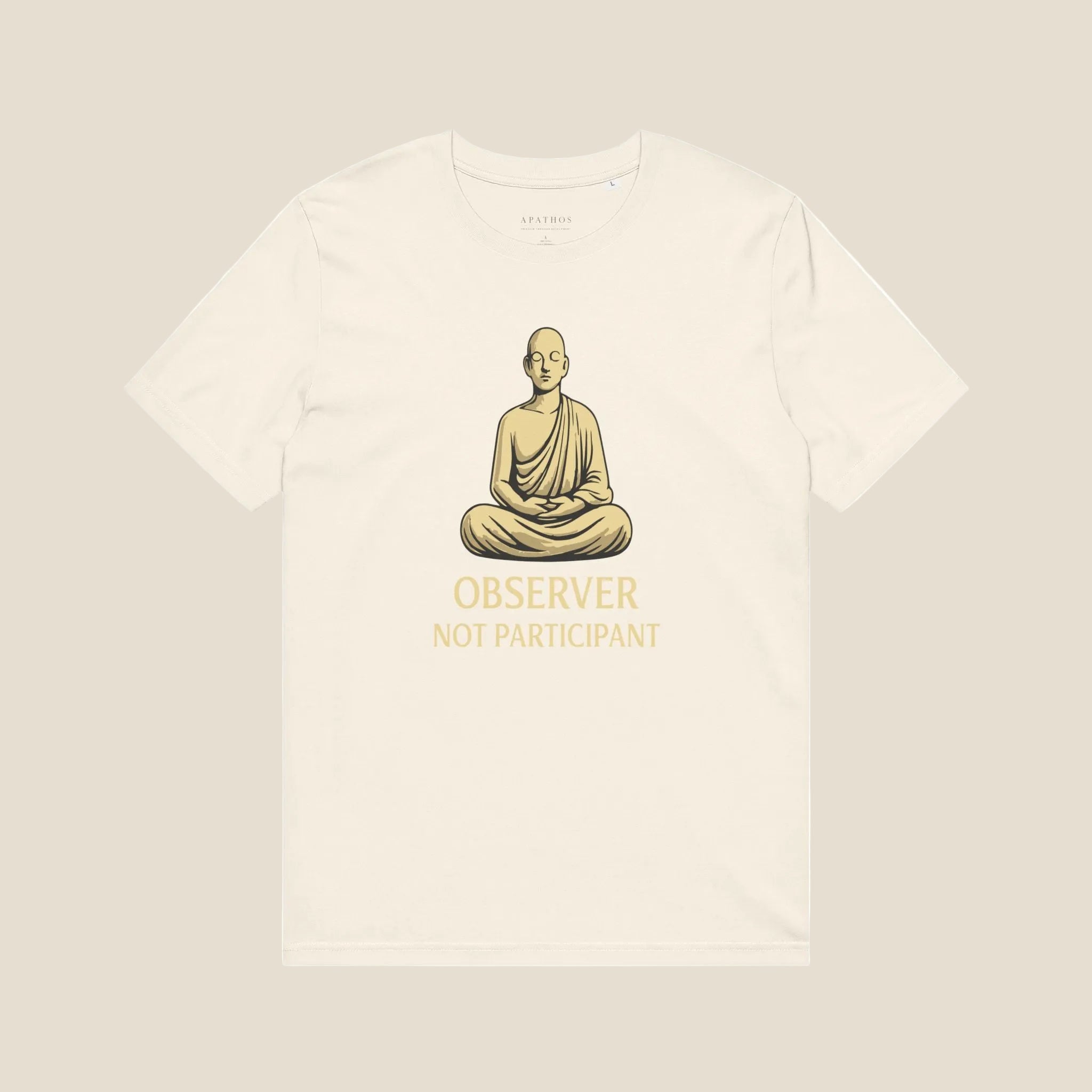 Observer Not Participant Organic Tee