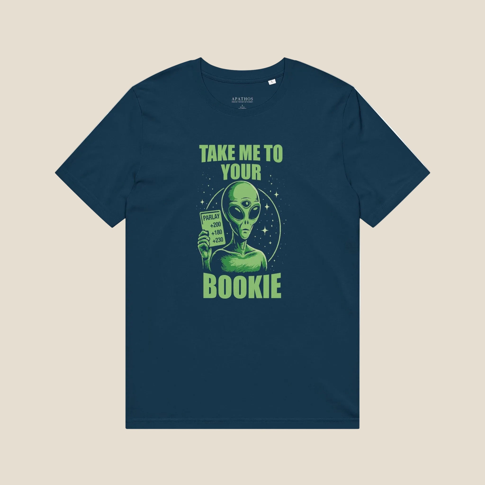 Take Me To Your Bookie Organic Tee
