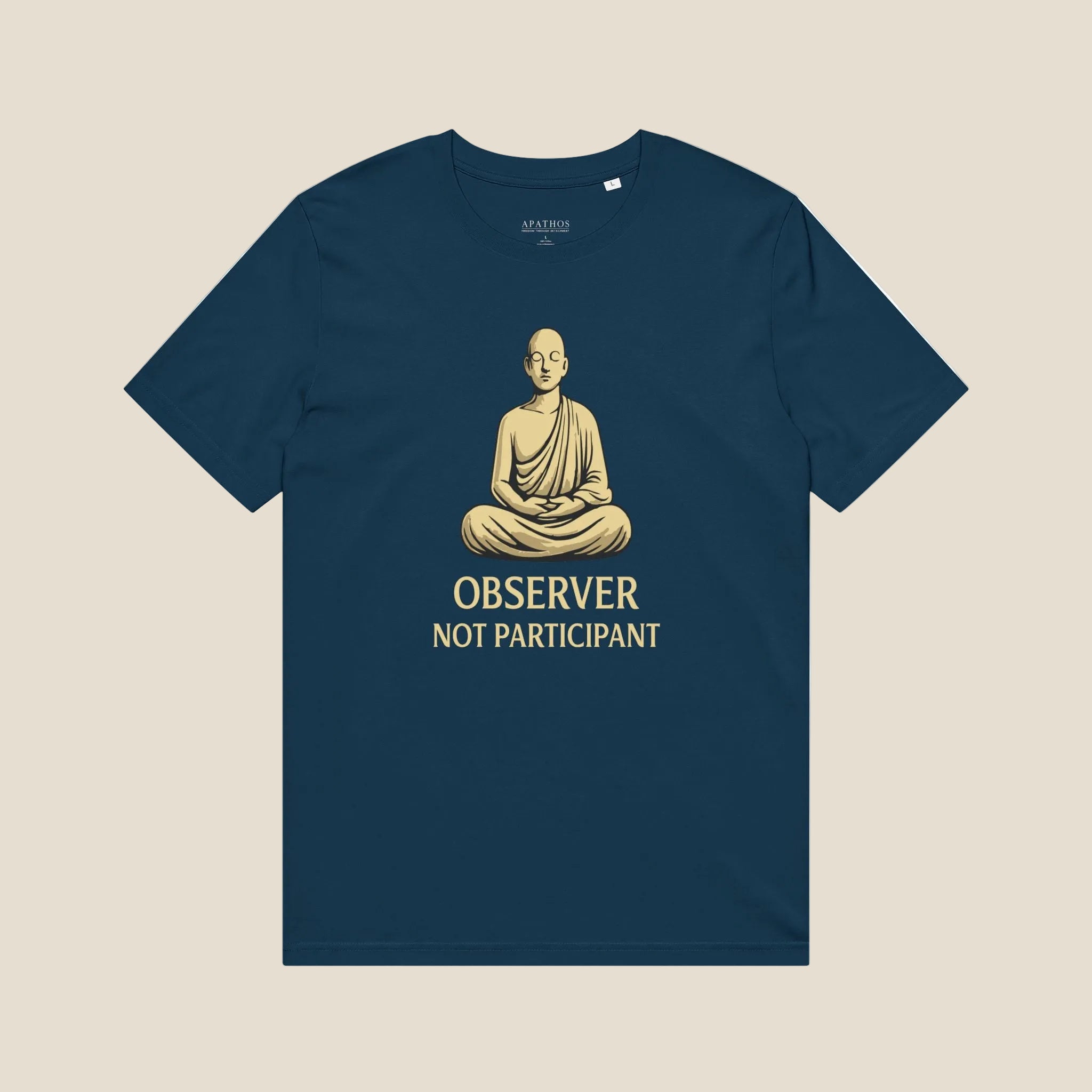 Observer Not Participant Organic Tee