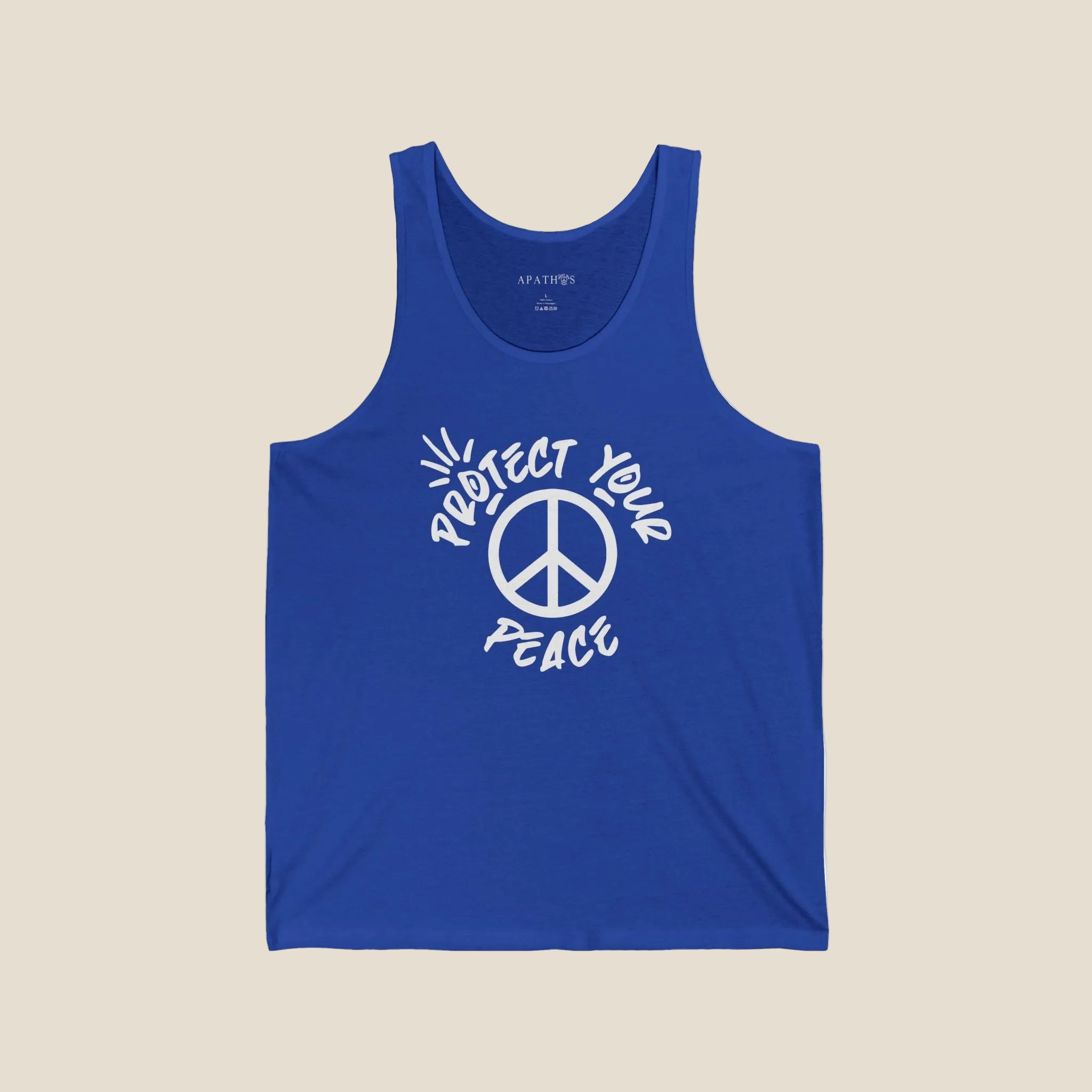 Protect Your Peace Logo Tank