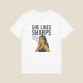 She Likes Sharps Organic Tee