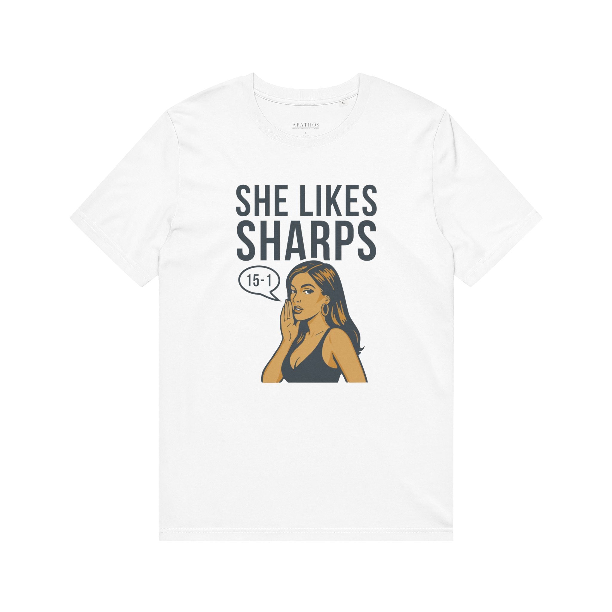 She Likes Sharps Organic Tee