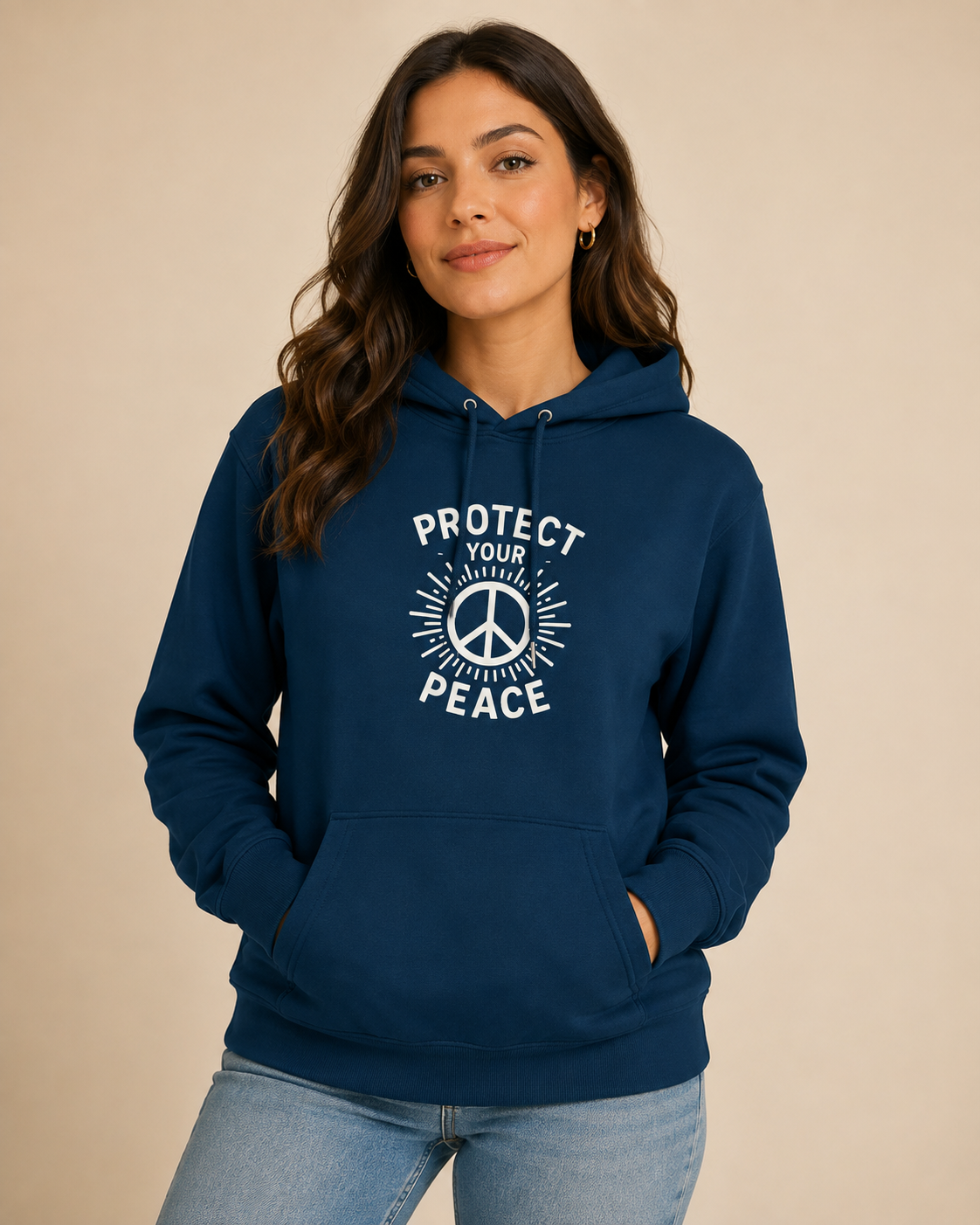 Protect Your Peace Sun Organic Hoodie