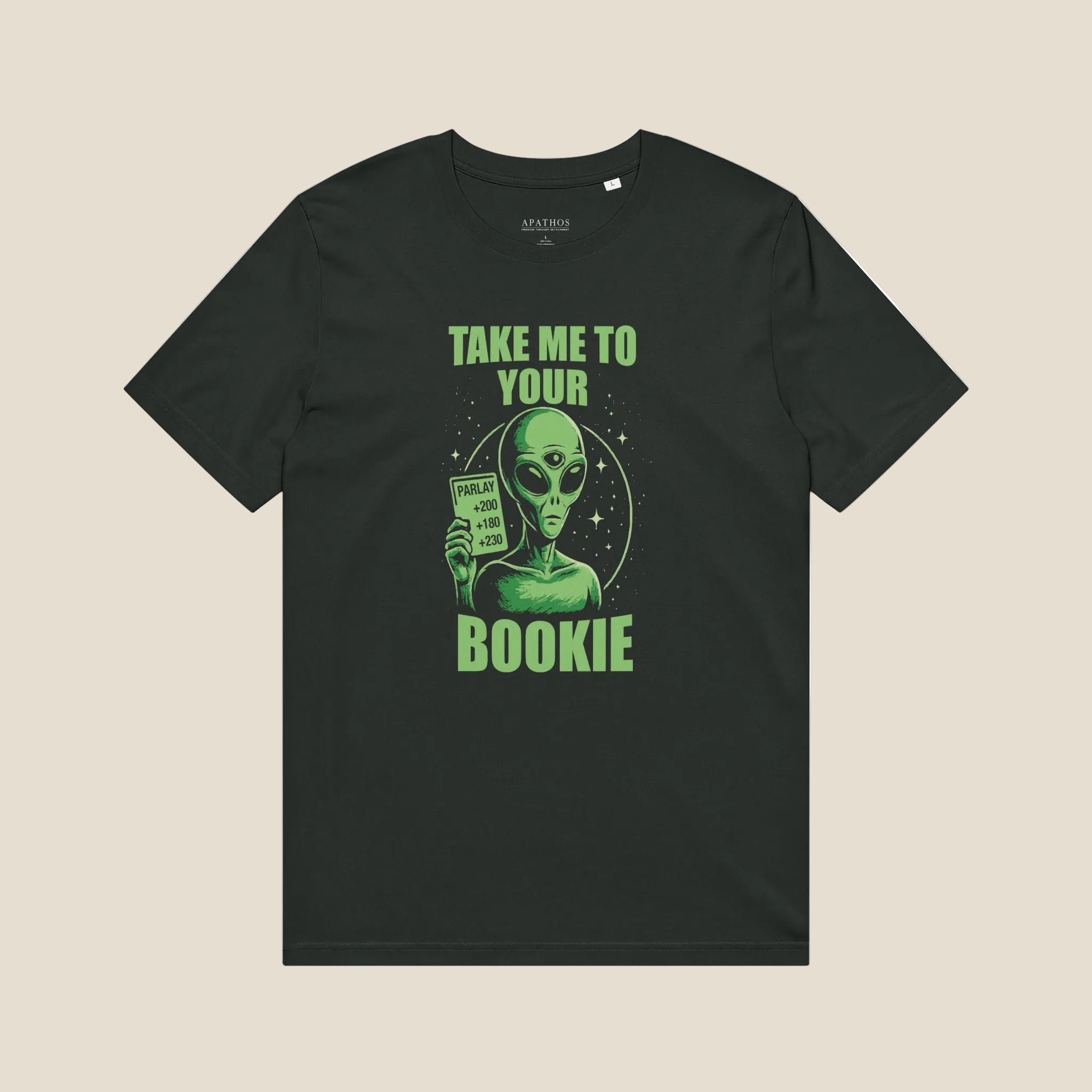 Take Me To Your Bookie Organic Tee