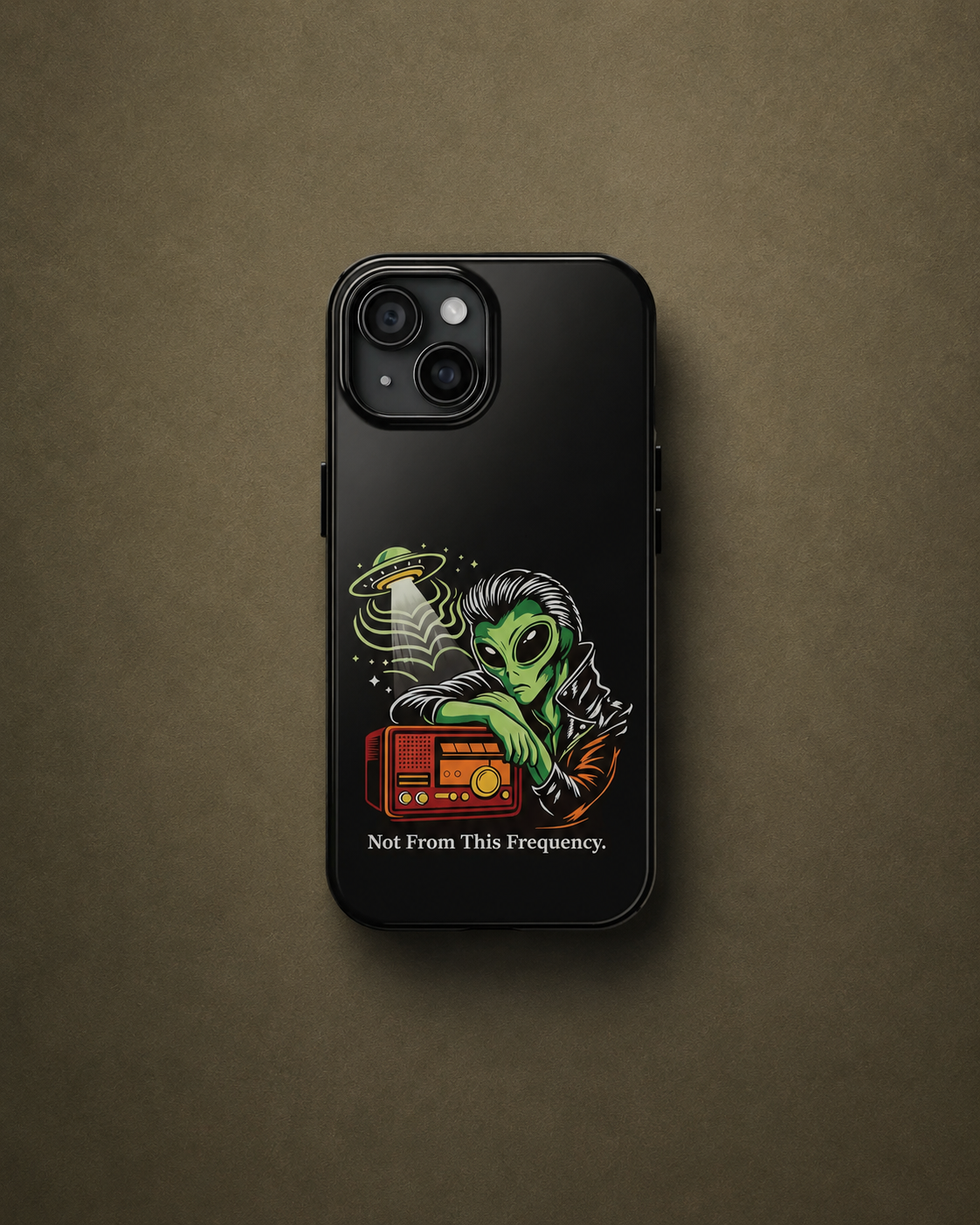 Not From This Frequency Phone Case