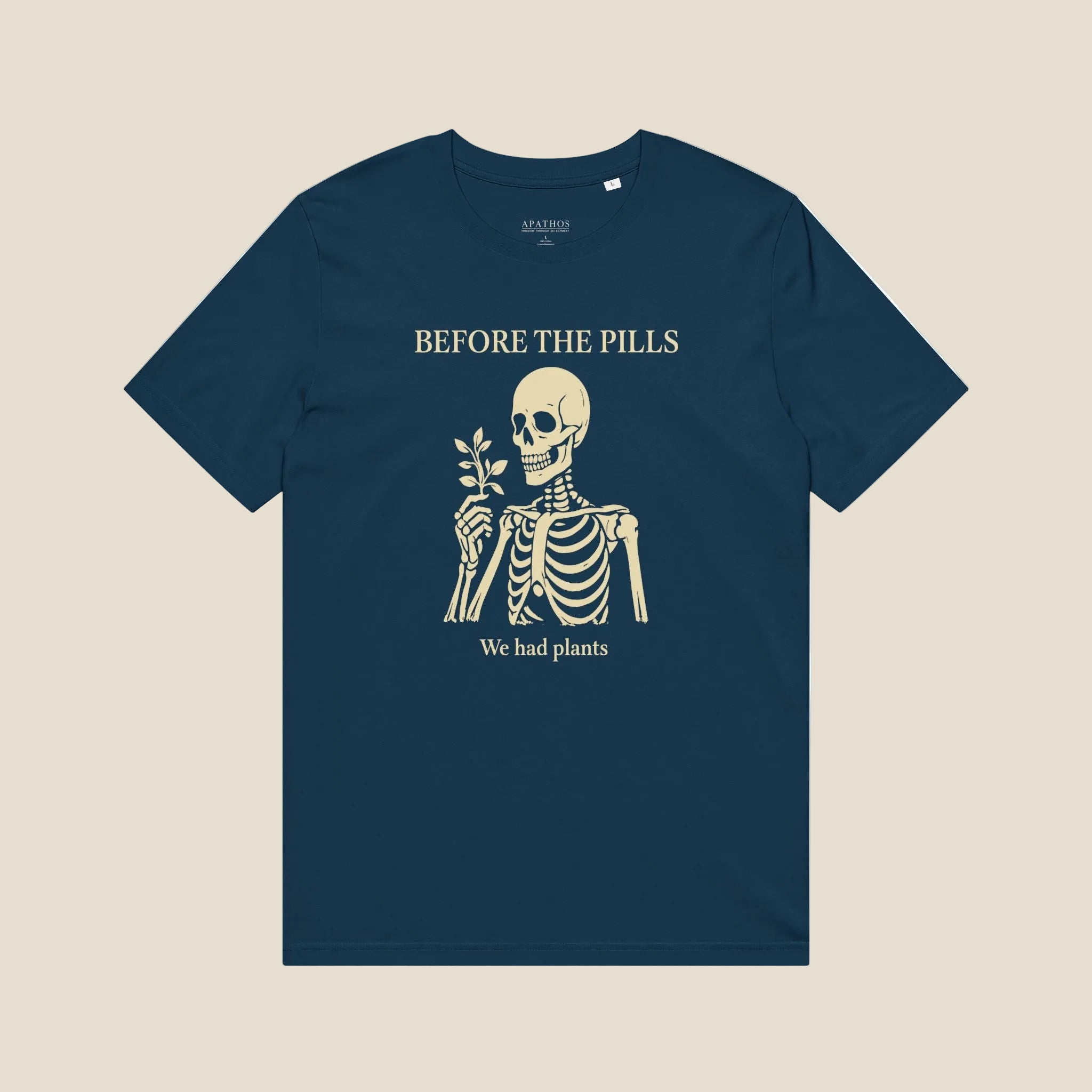 Before The Pills Organic Tee