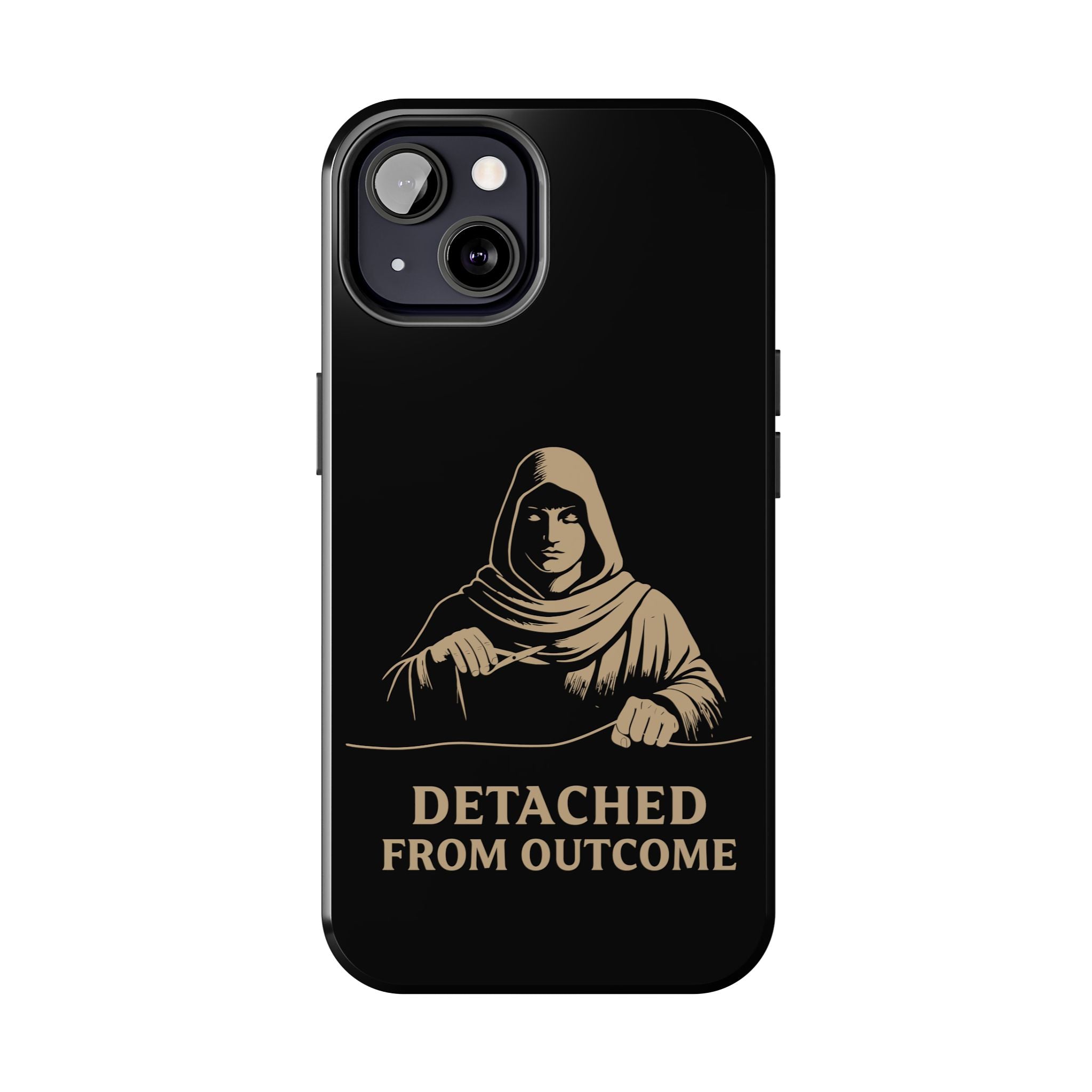 Detached From Outcome Phone Cases