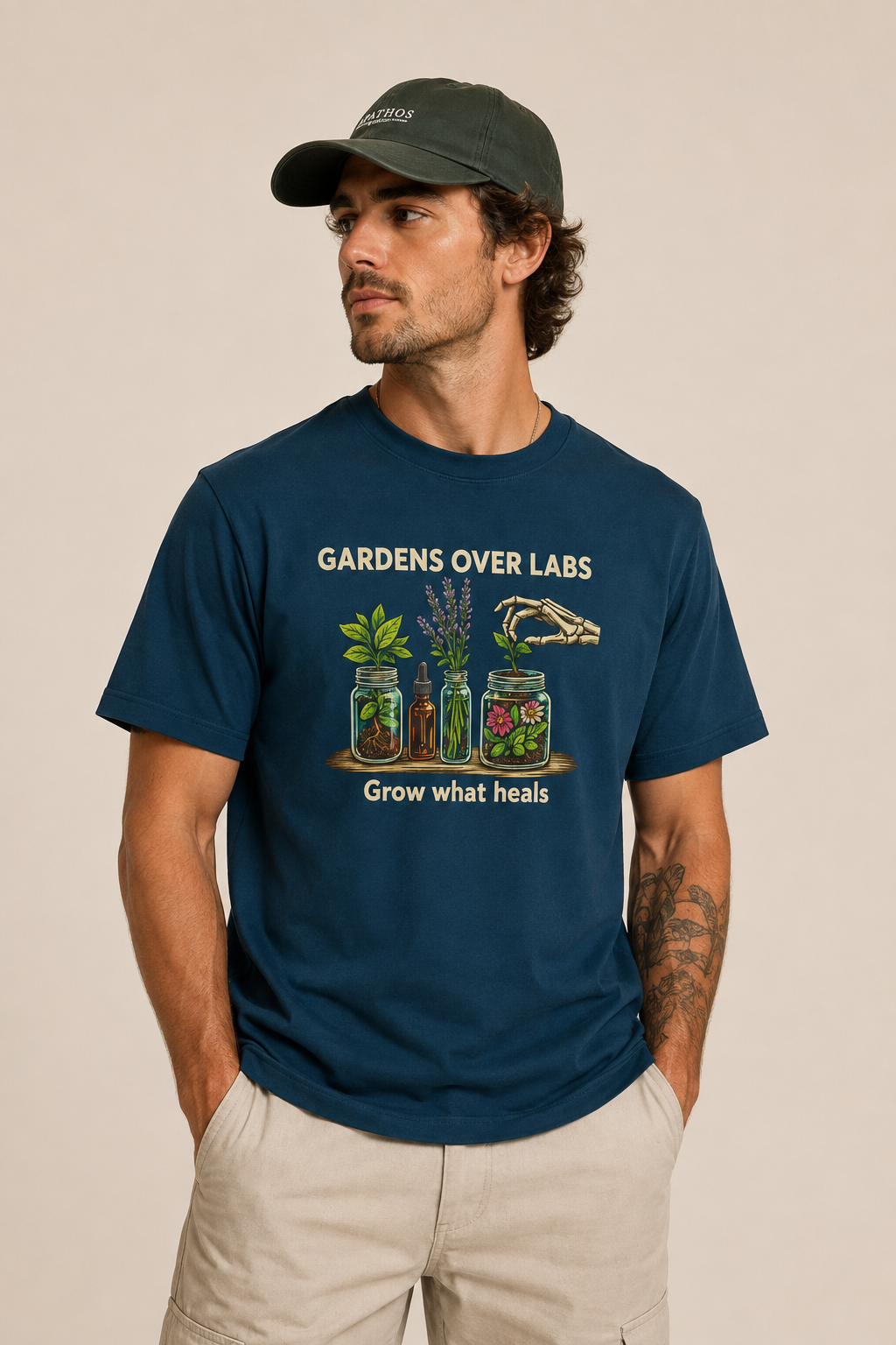 Gardens Over Labs Organic Tee