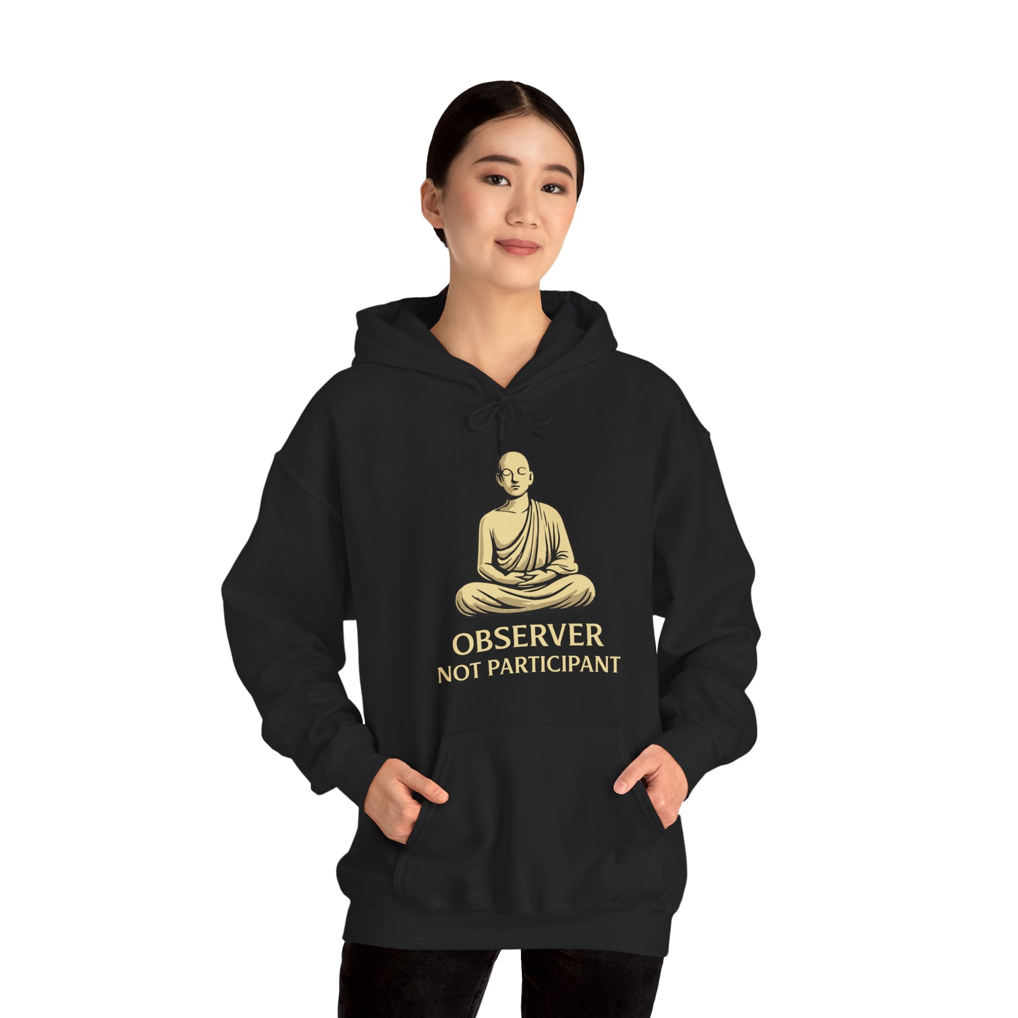 Observer Not Participant Hoodie