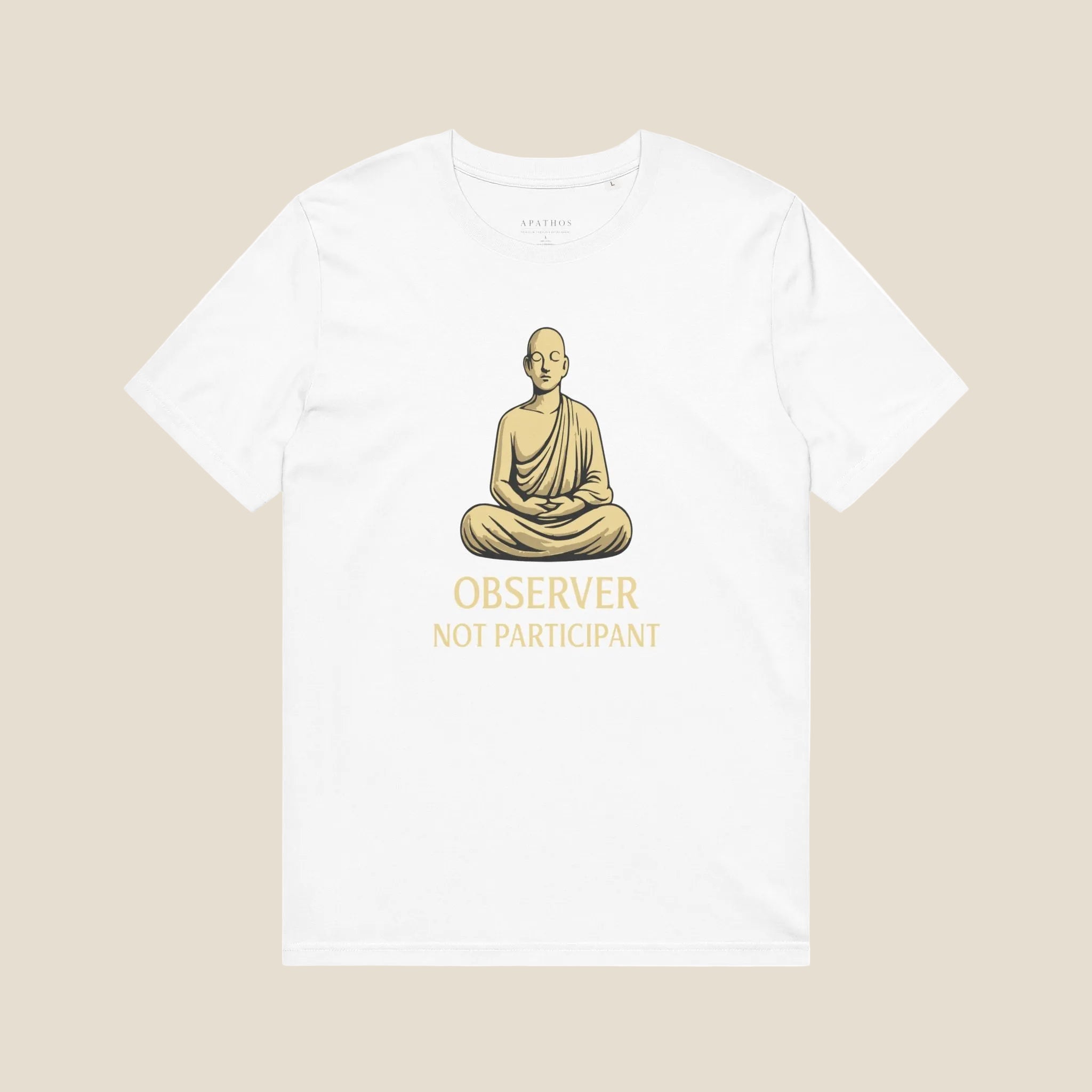 Observer Not Participant Organic Tee