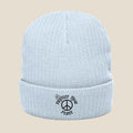 Black Protect Your Peace Logo Beanie
