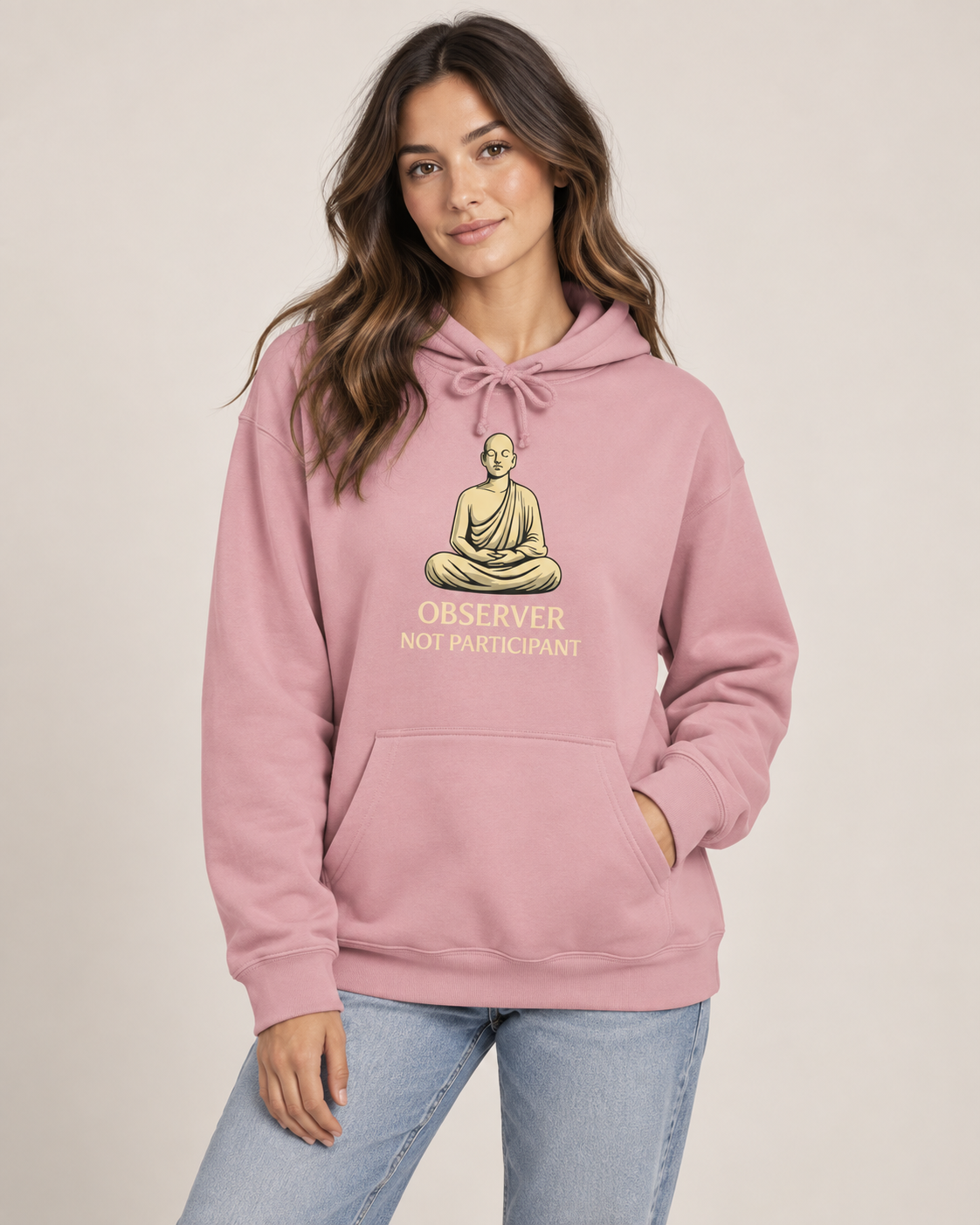 Observer Not Participant Hoodie