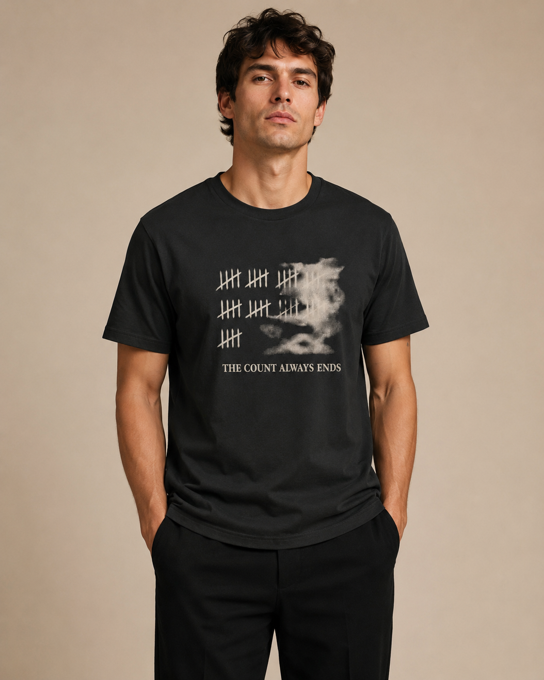 The Count Always Ends Organic Tee