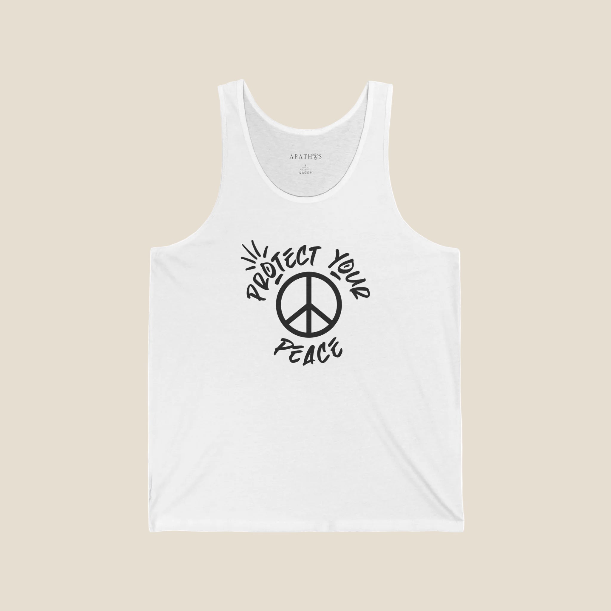 Protect Your Peace Logo Tank