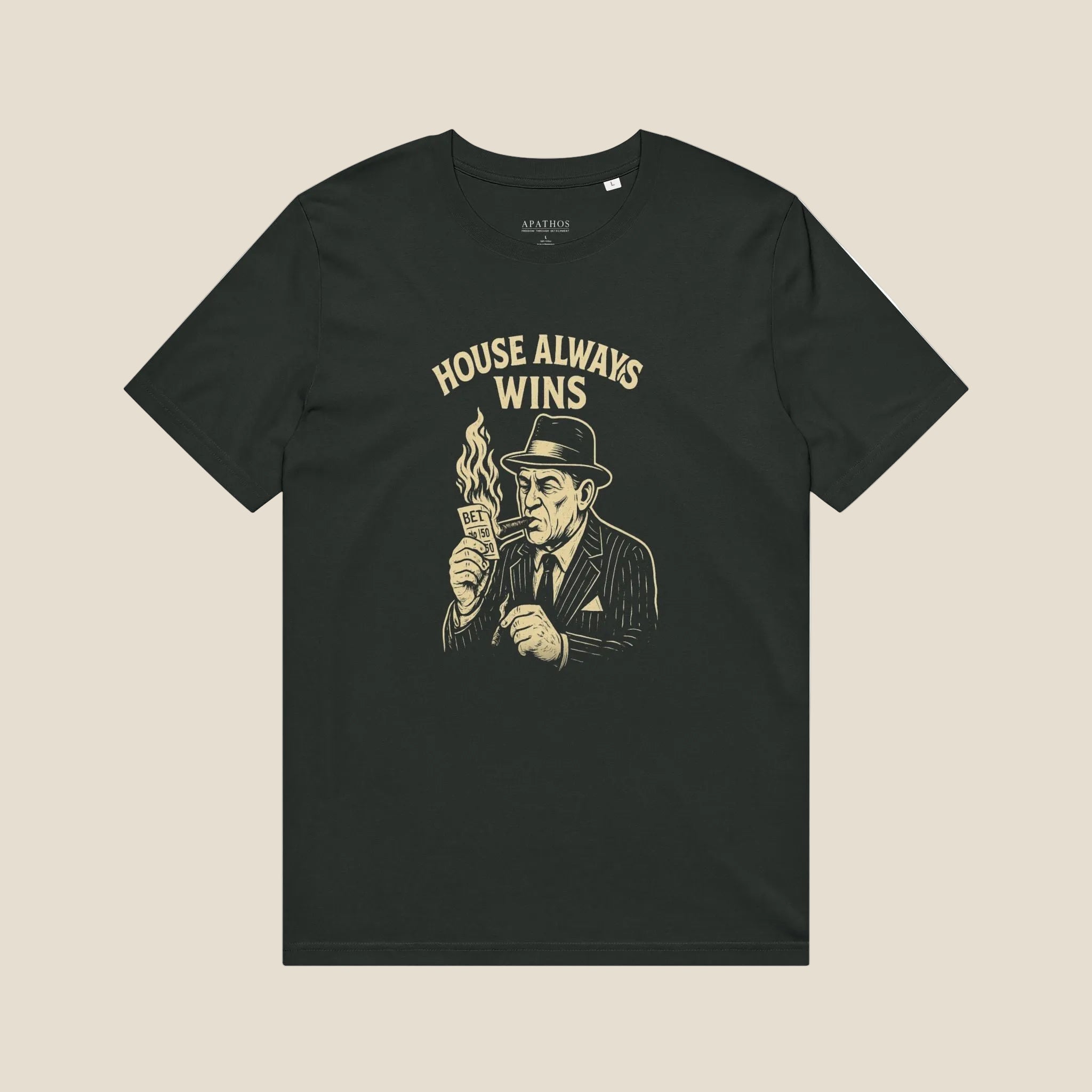 House Always Wins Organic Tee