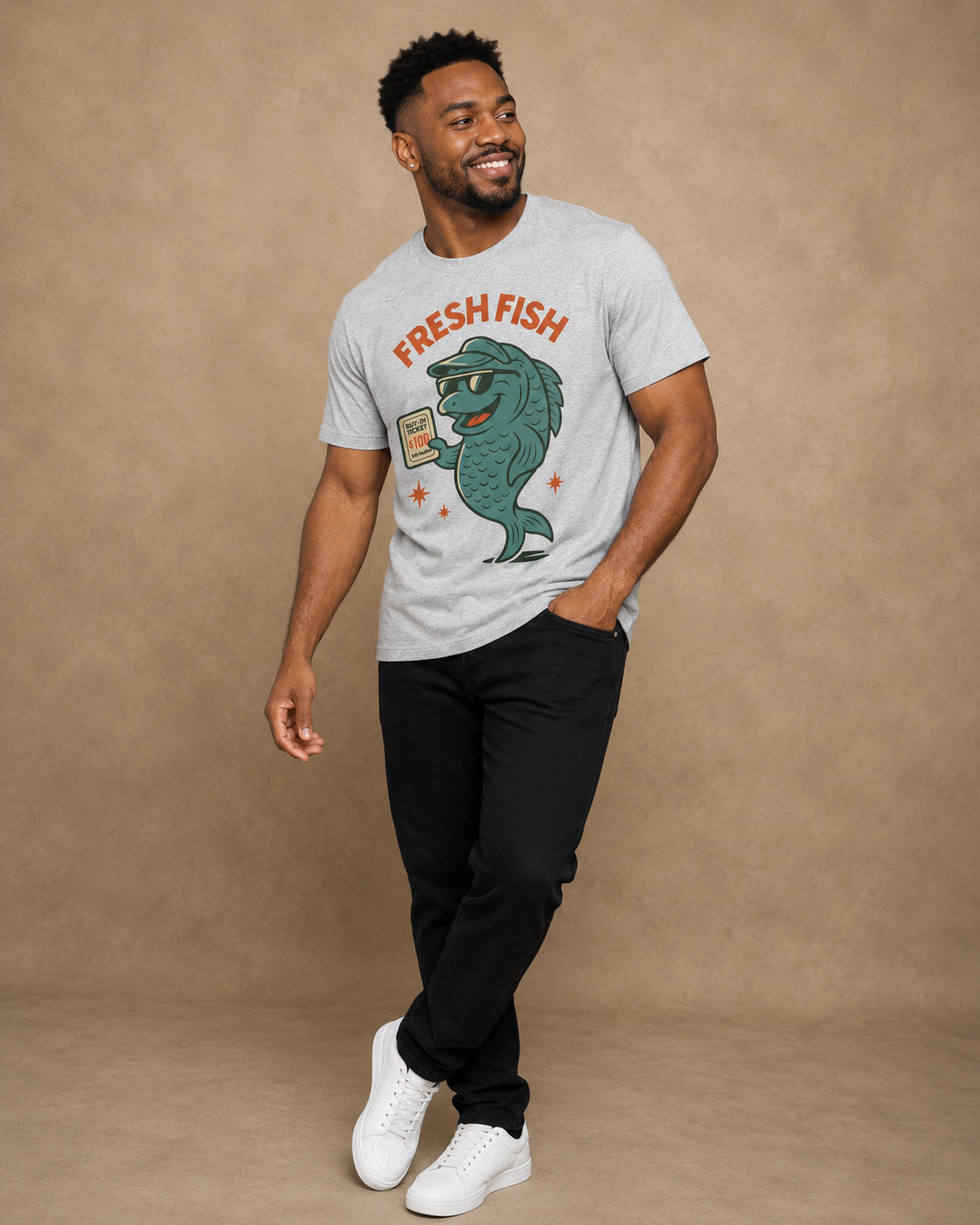 Fresh Fish Organic Tee