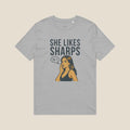 She Likes Sharps Organic Tee