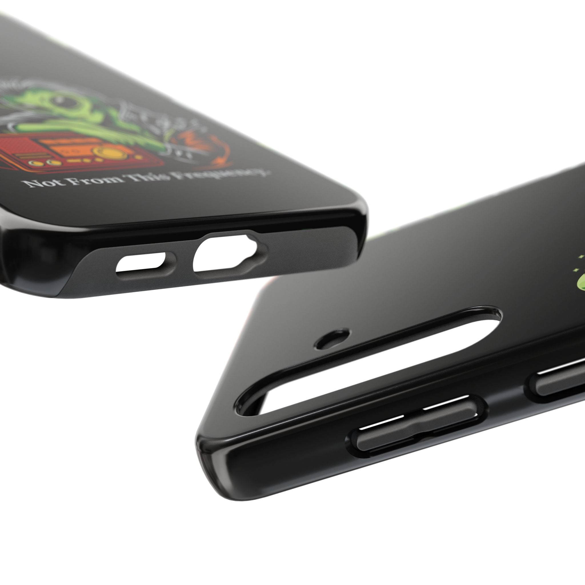 Not From This Frequency Phone Cases
