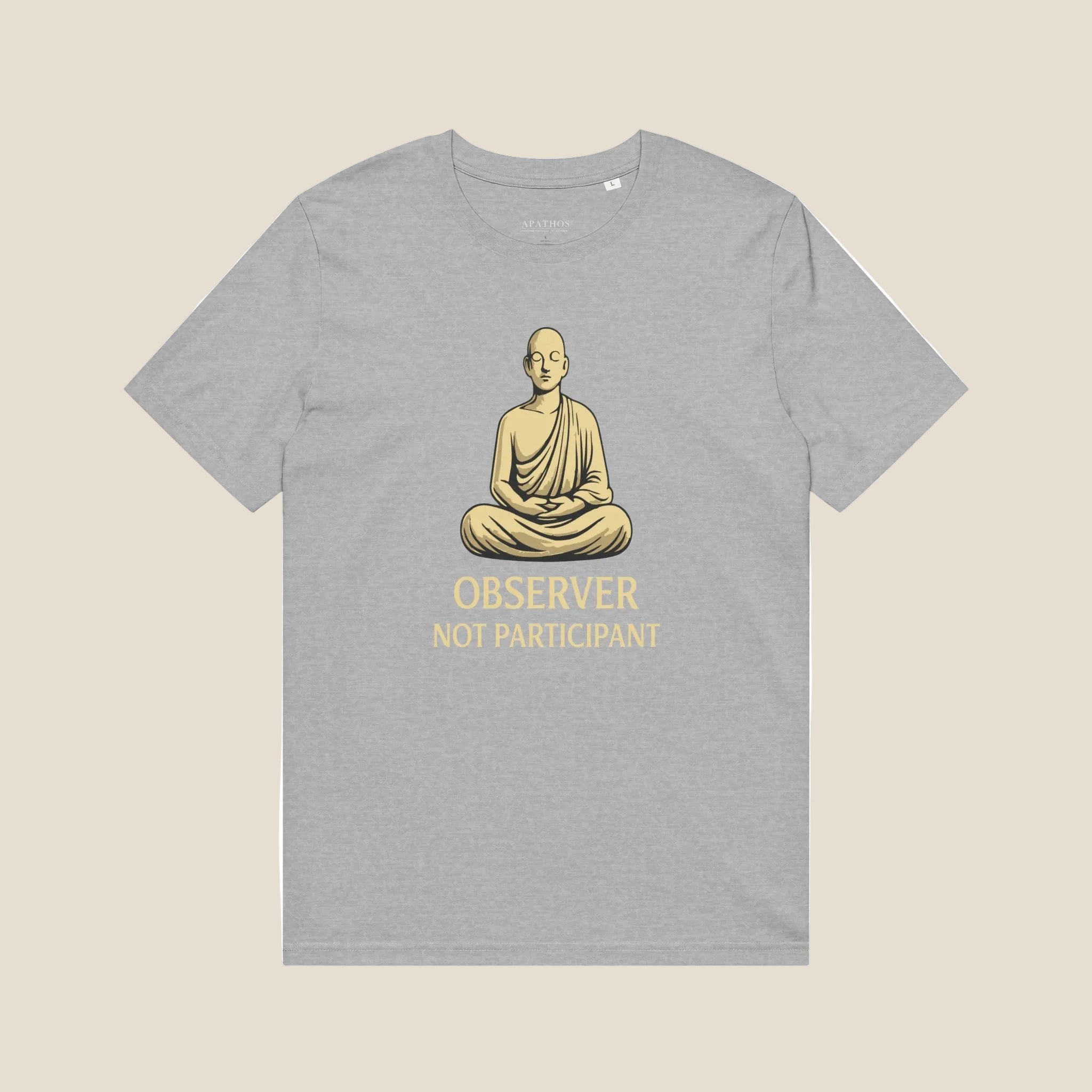 Observer Not Participant Organic Tee