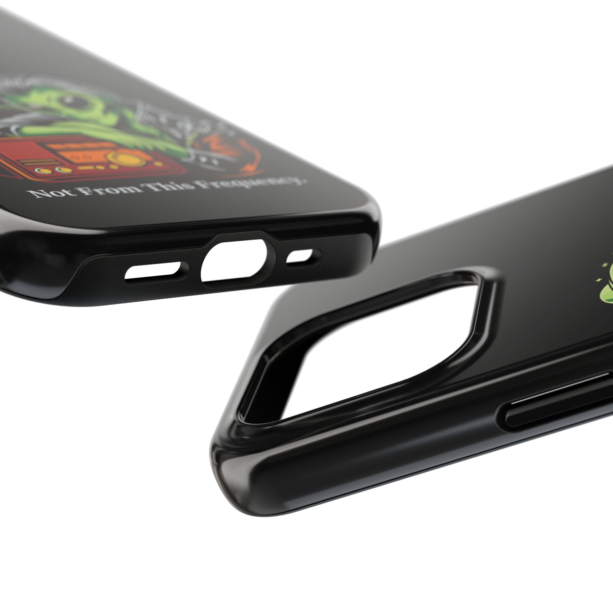Not From This Frequency Phone Cases