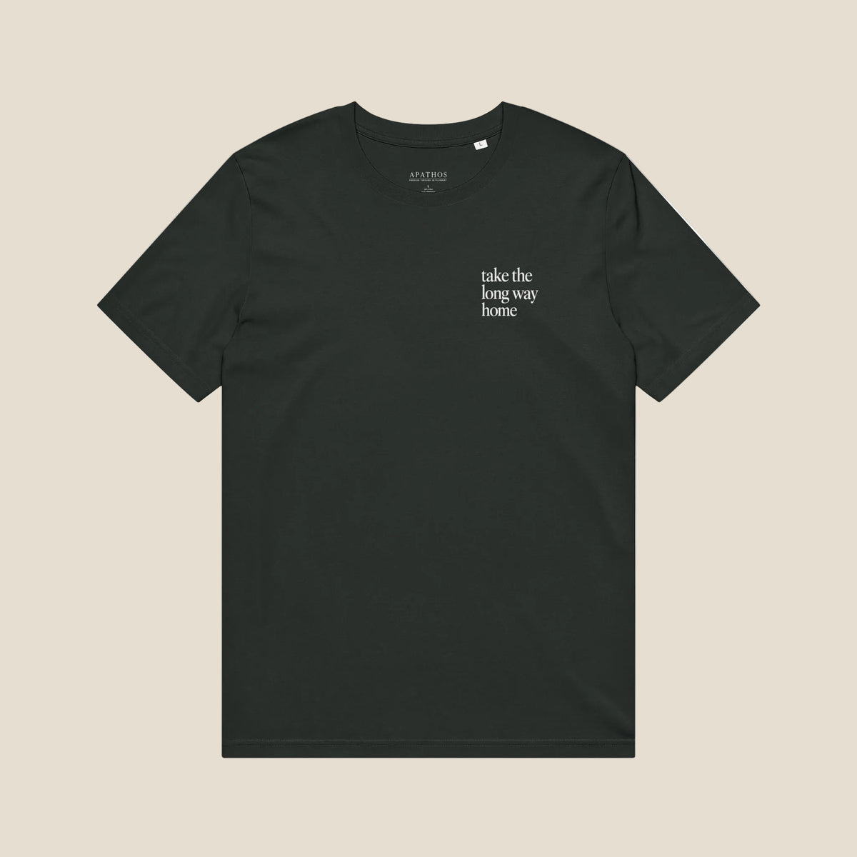 Take The Long Way Home Organic Tee