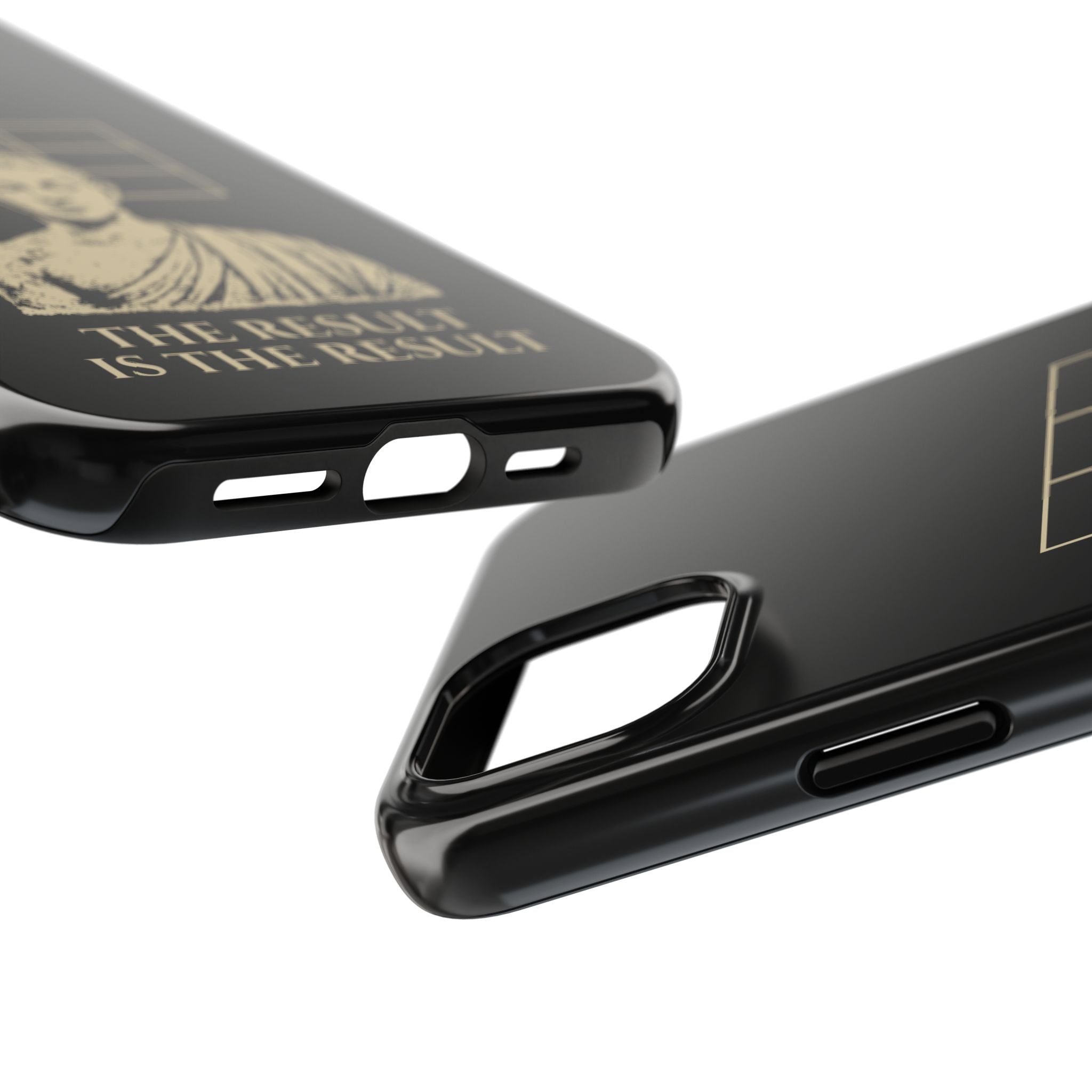 The Result Is The Result Phone Cases